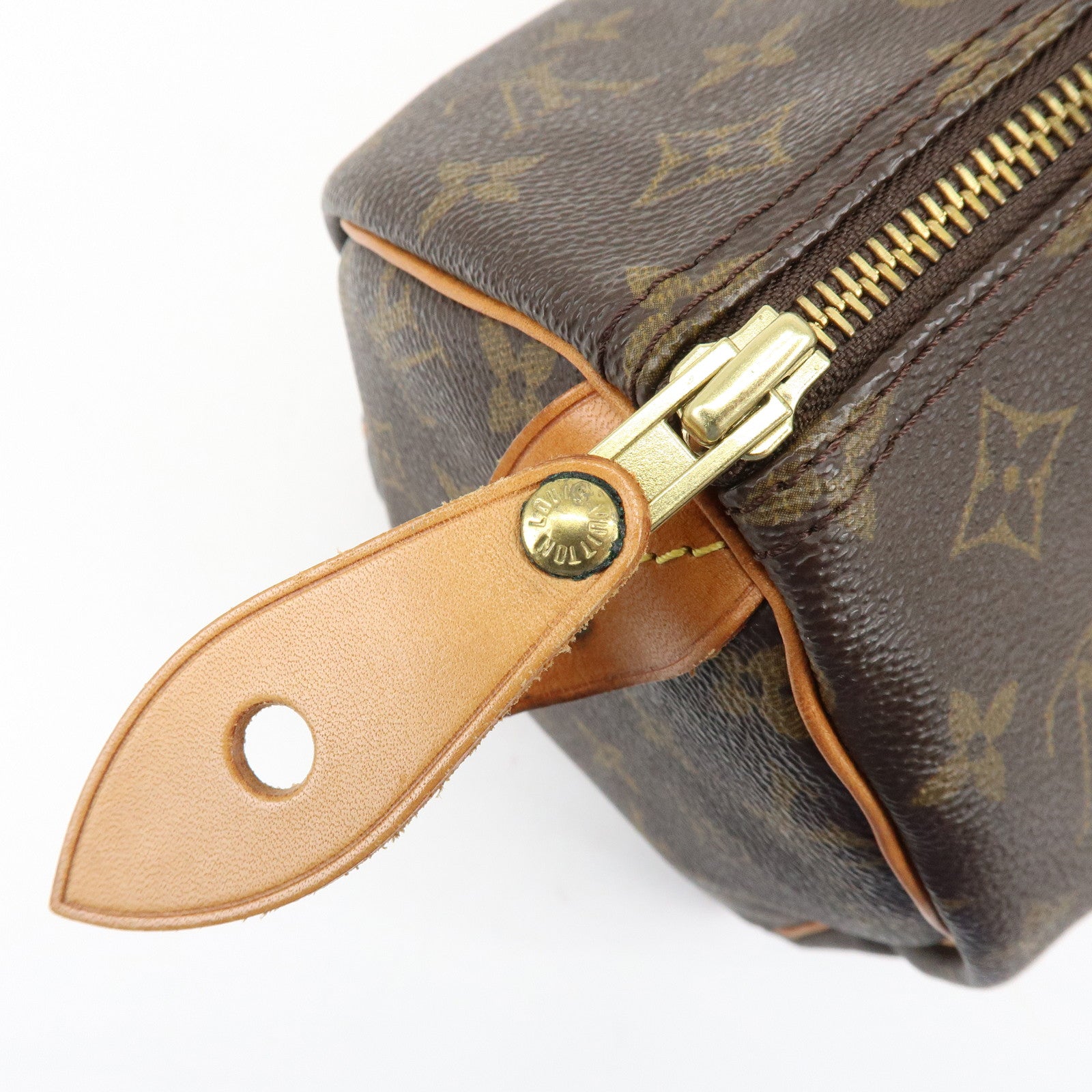 Louis Vuitton Monogram Speedy 30 Boston Bag Hand Bag Brown M41526