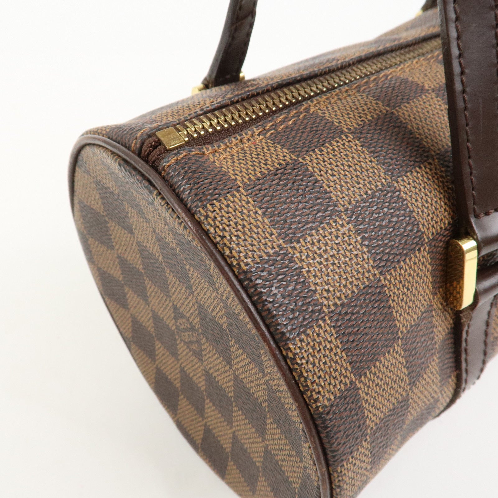 Louis Vuitton Damier Ebene Papillon 26 Hand Bag Brown N51304