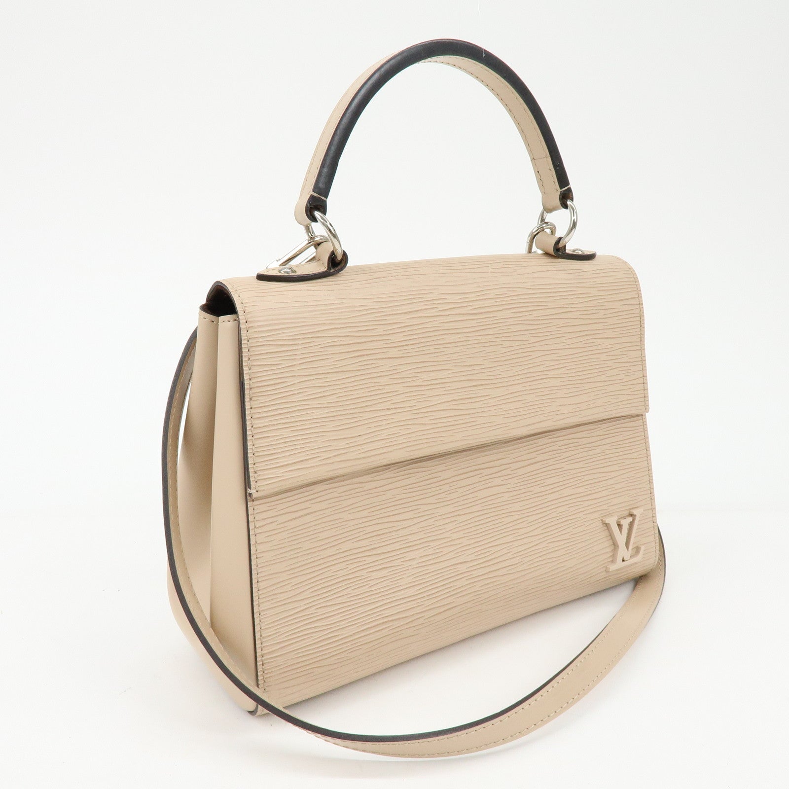 Louis Vuitton Cluny BB Epi Leather 2Way Bag Hand Bag Dune M41317