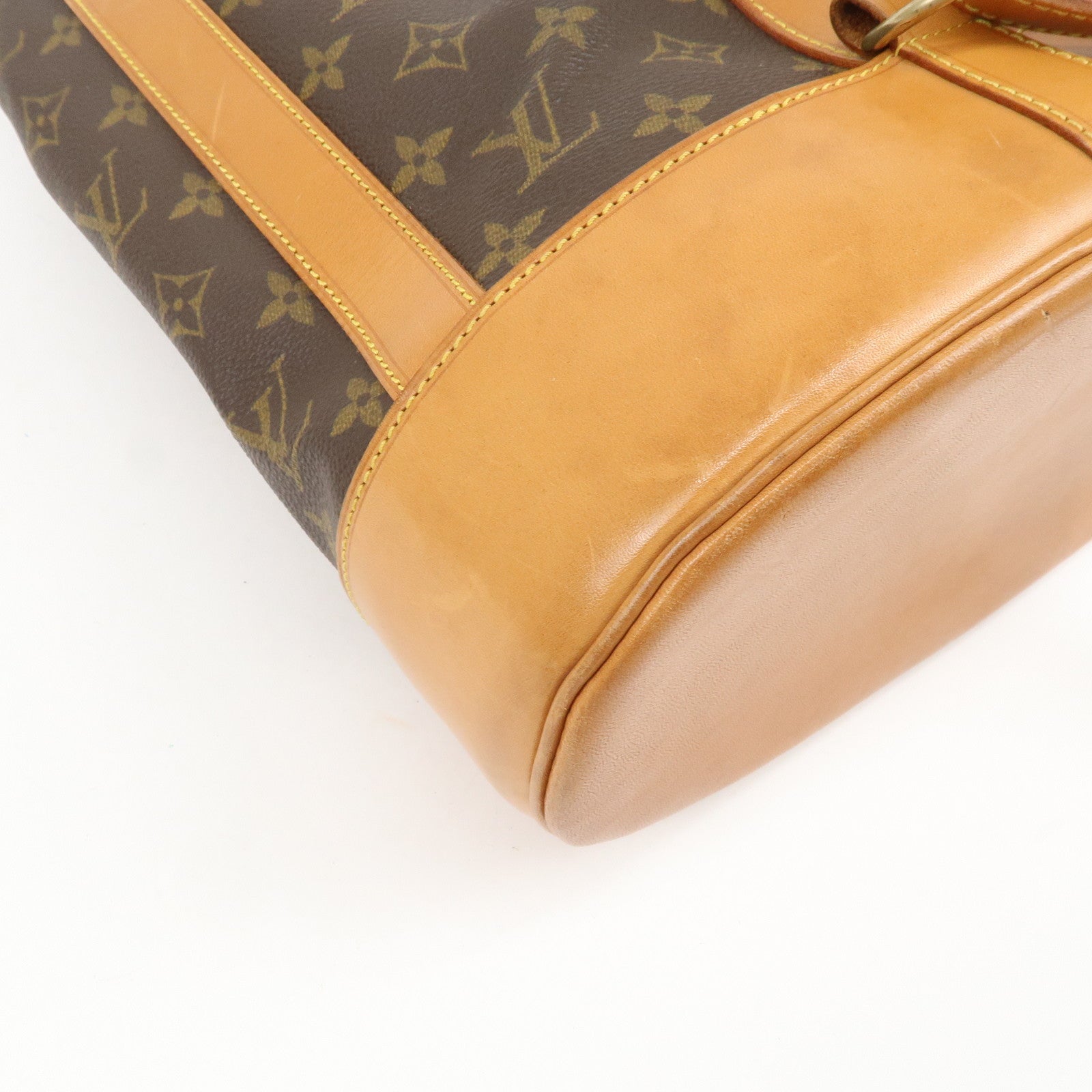 Louis Vuitton Monogram Randonnee PM Shoulder Bag Brown M42243