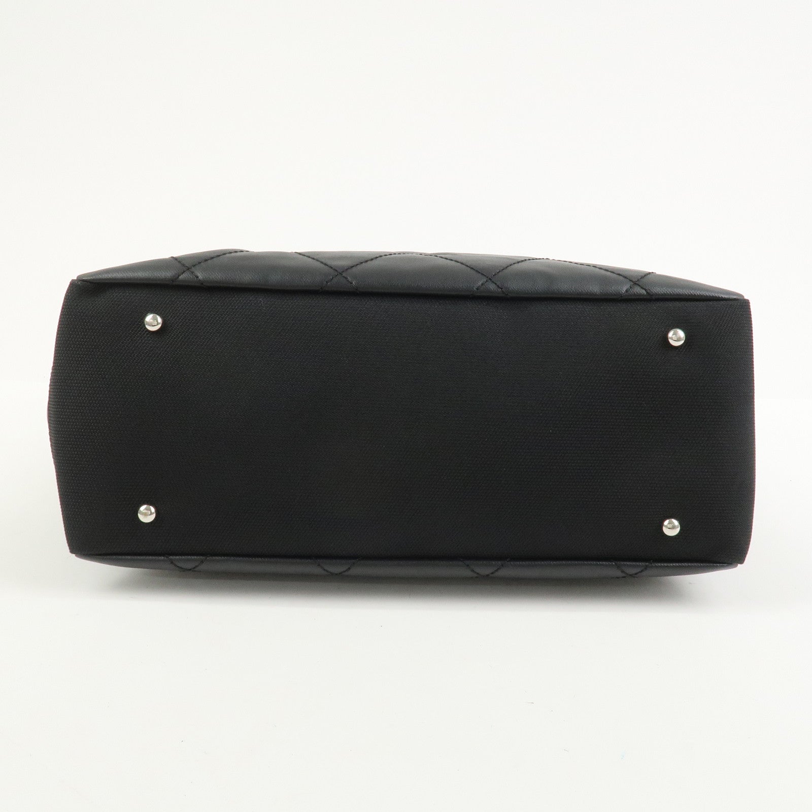 CHANEL Paris Biarritz Tote Bag Hand Bag MM Black A34209