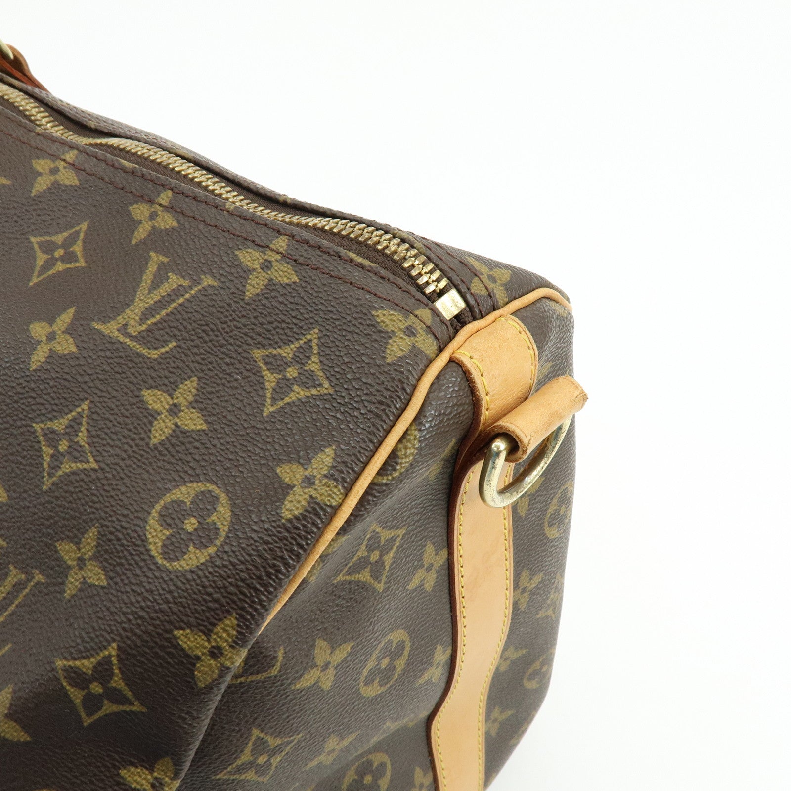 Louis Vuitton Monogram Keep All Bandouliere 60 Boston Bag M41412