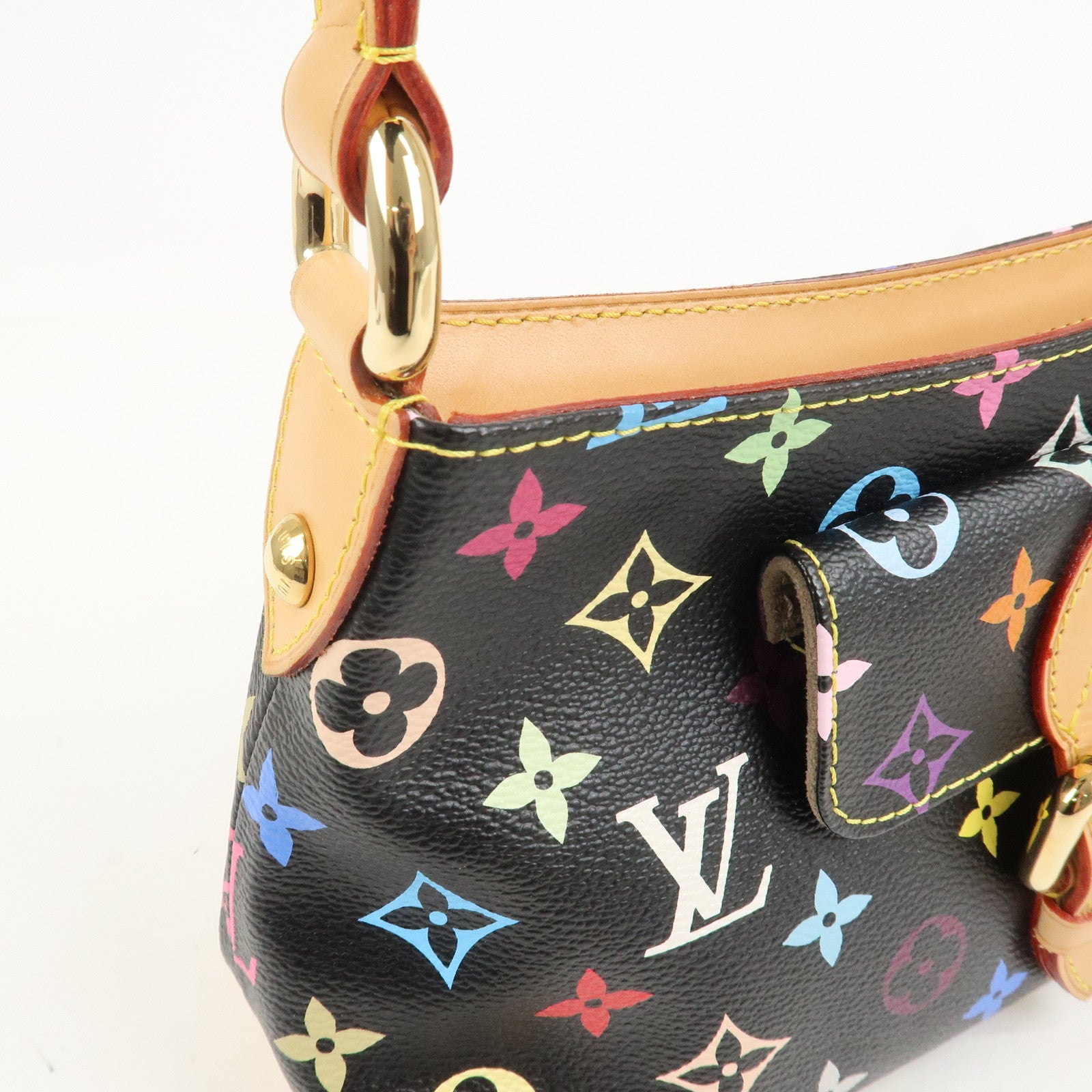 Louis Vuitton Monogram Multicolor Eliza Shoulder Bag Noir M40099