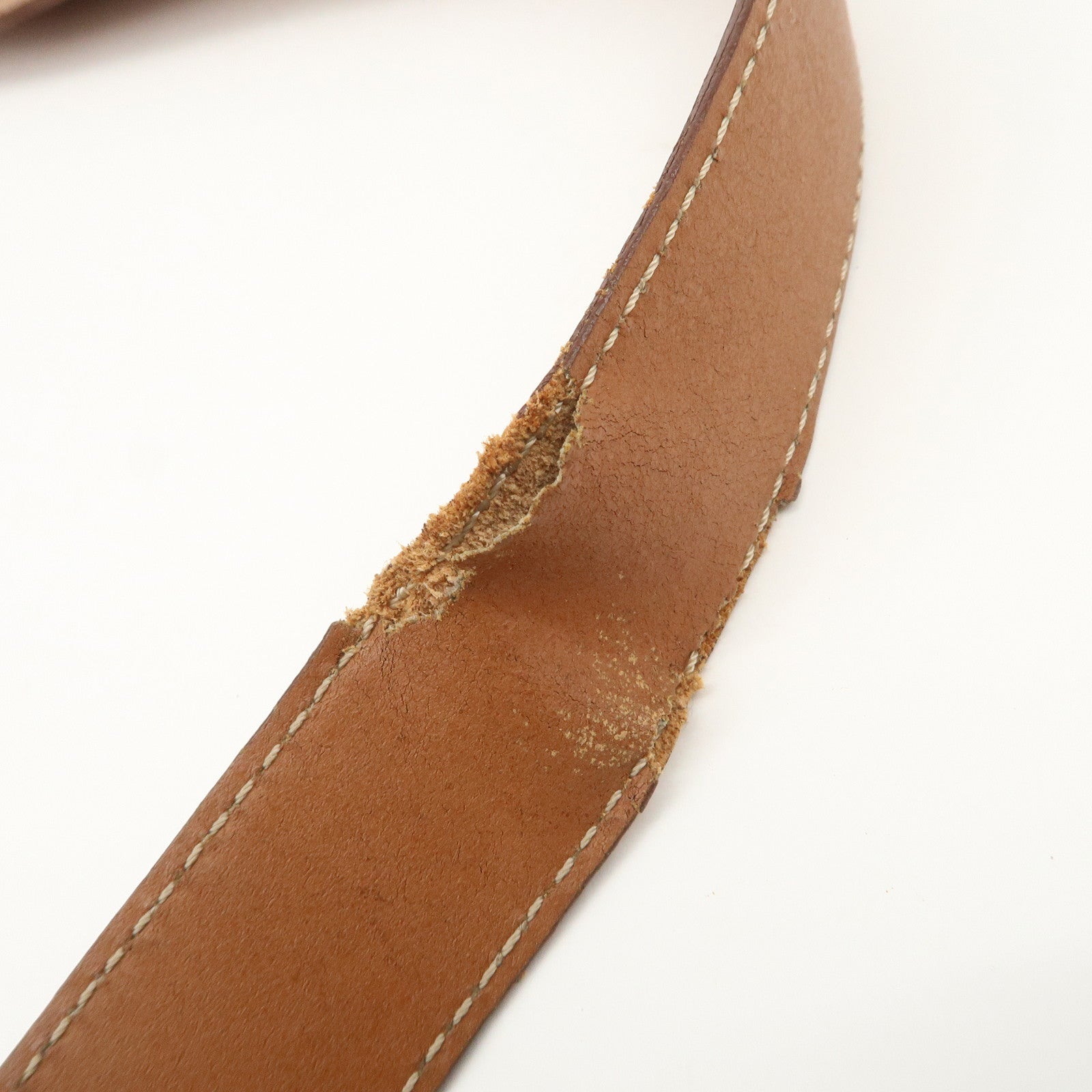 CELINE Macadam PVC Leather Tote Bag Shoulder Bag Brown