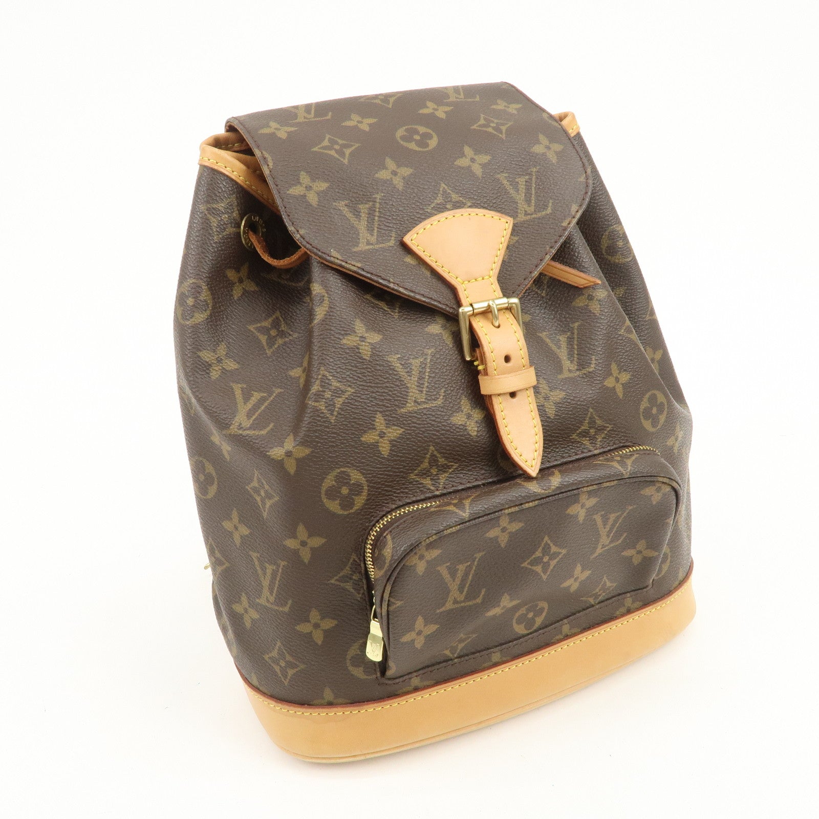 Louis Vuitton Monogram Montsouris MM Backpack Brown M51136