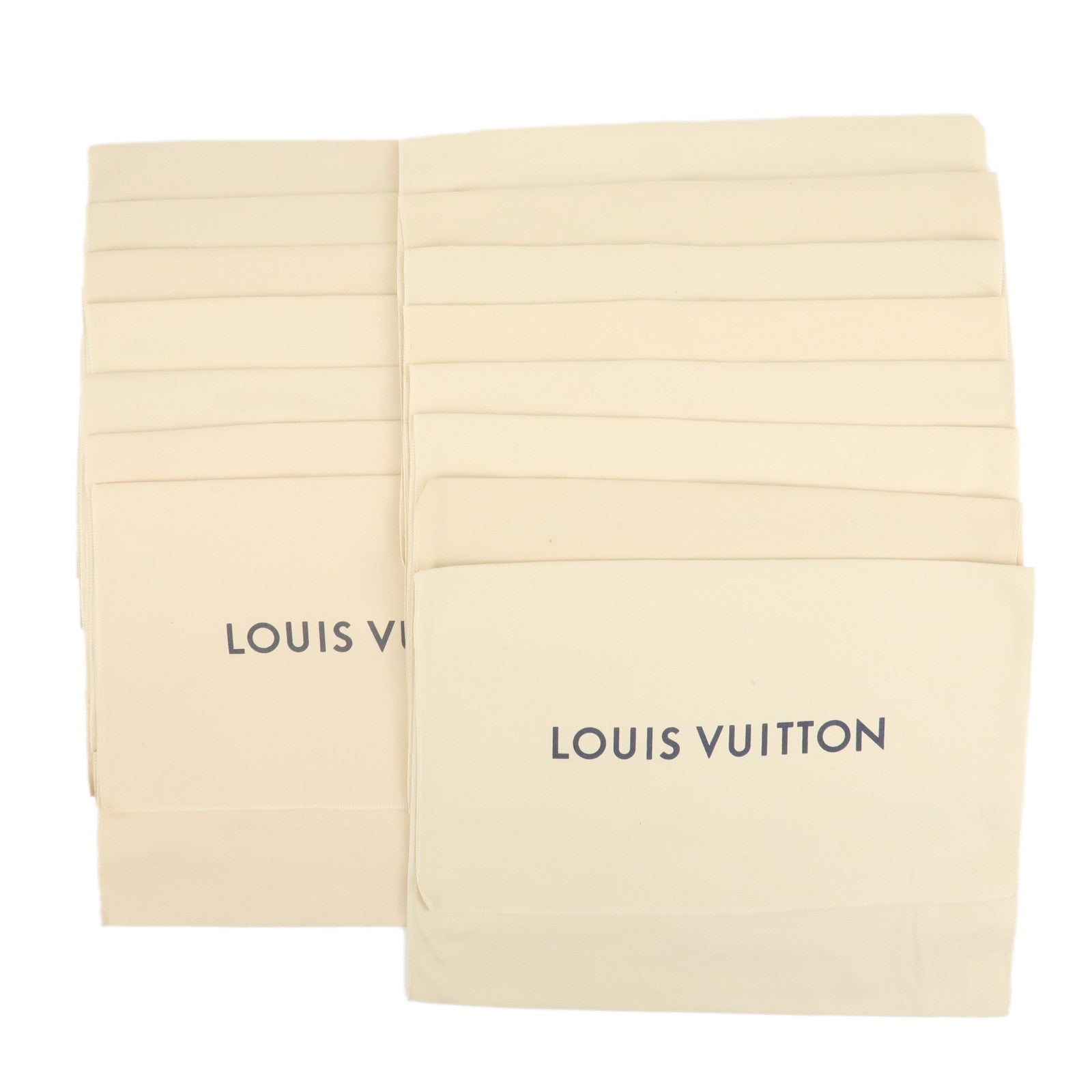 Louis Vuitton Set of 15 Dust Bag Storage Bag Flap Style