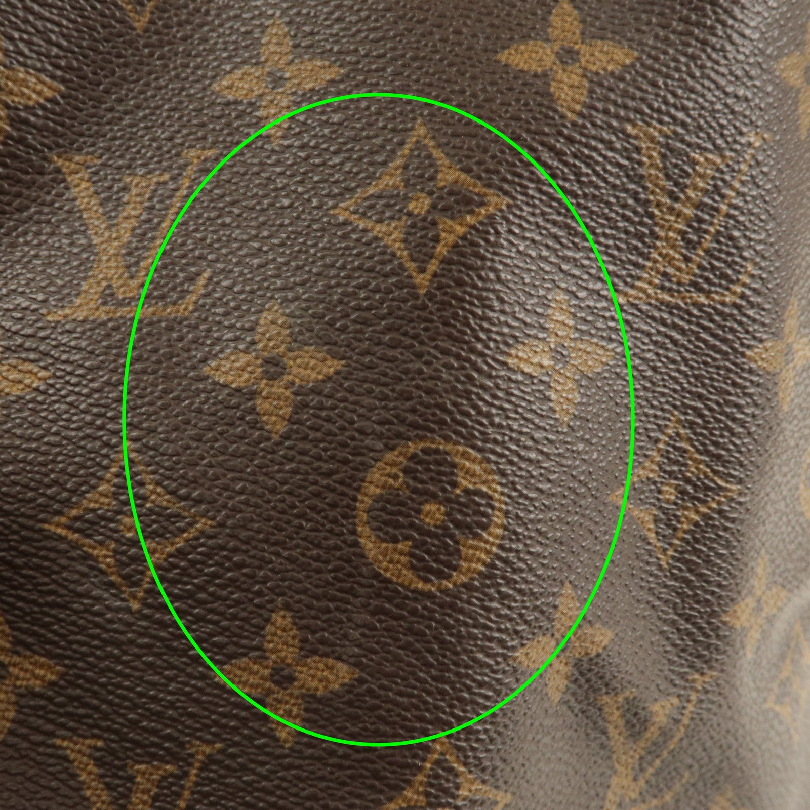 Louis Vuitton Monogram Petit Noe Shoulder Bag Brown M42226 Used