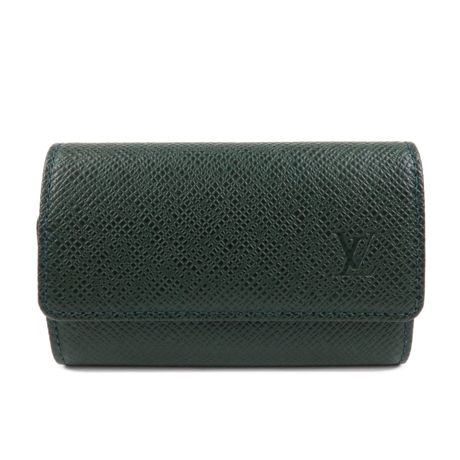 Louis Vuitton Taiga Leather Multicles 6 Ring Key Case Epicea M30534