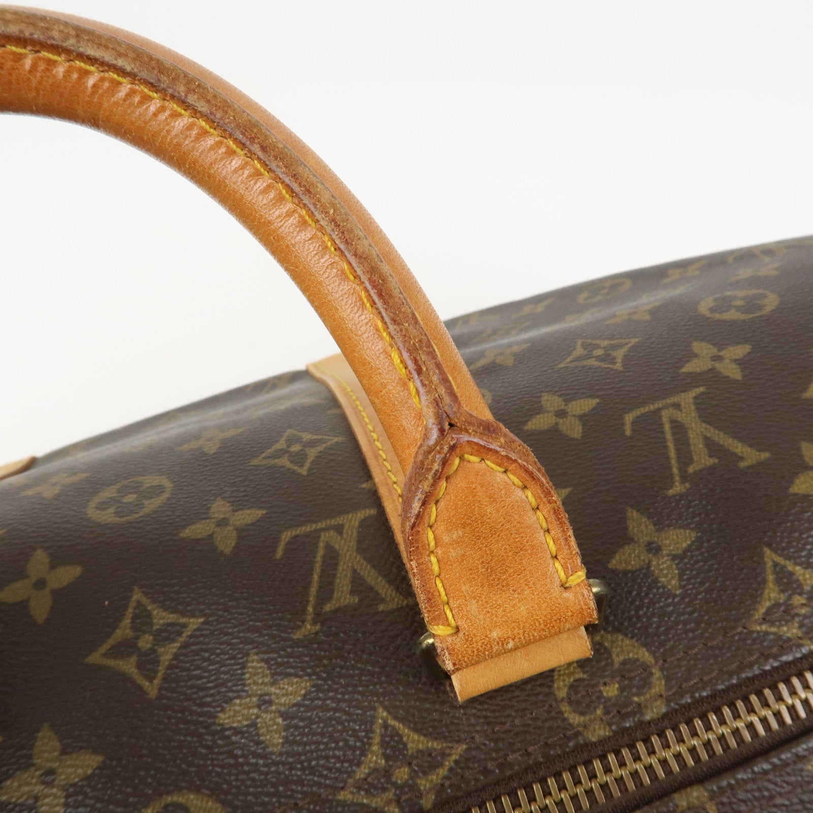 Louis Vuitton Monogram Keep All 50 Bandouliere Boston Bag M41416