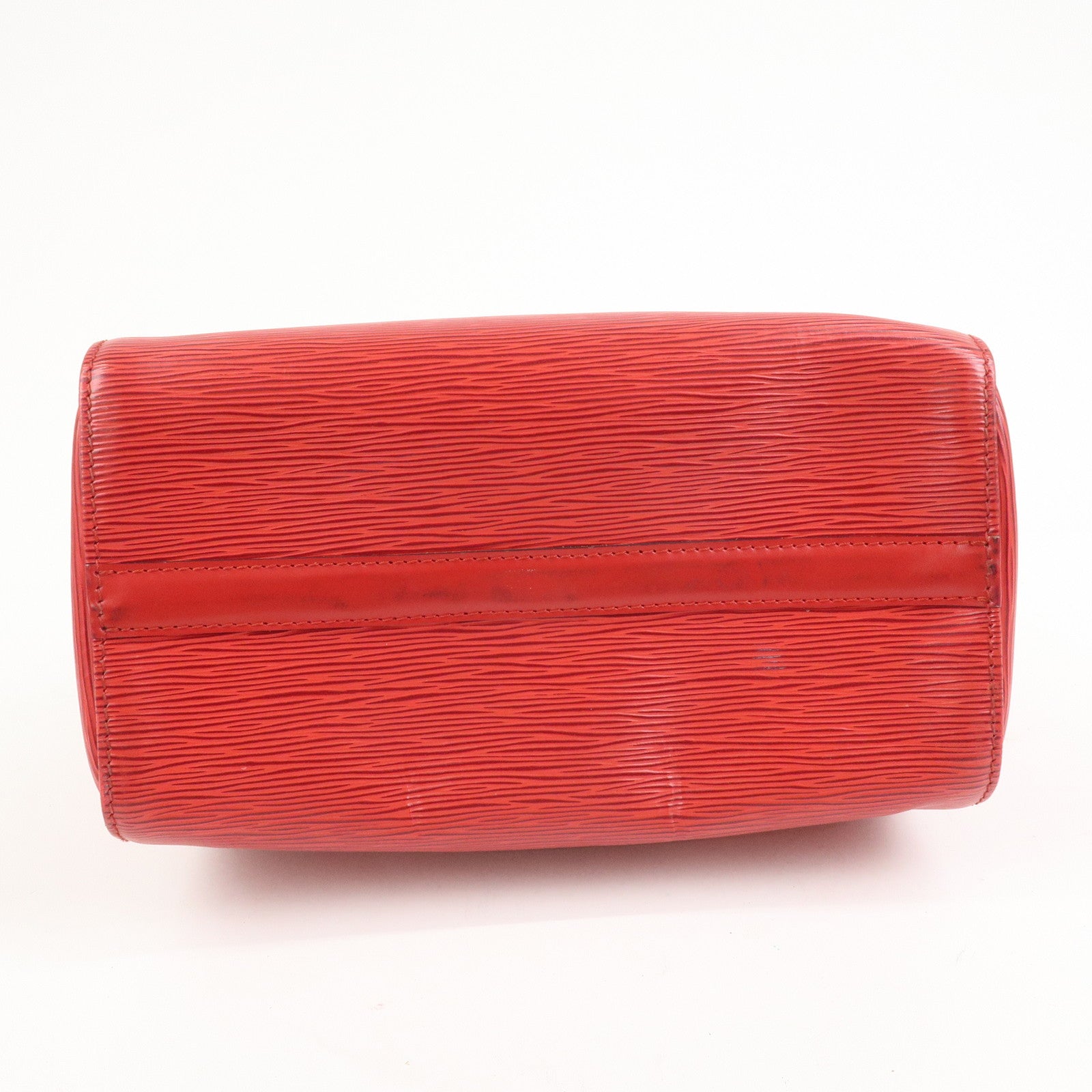 Louis Vuitton Epi Speedy 25 Hand Bag Castilian Red M43017