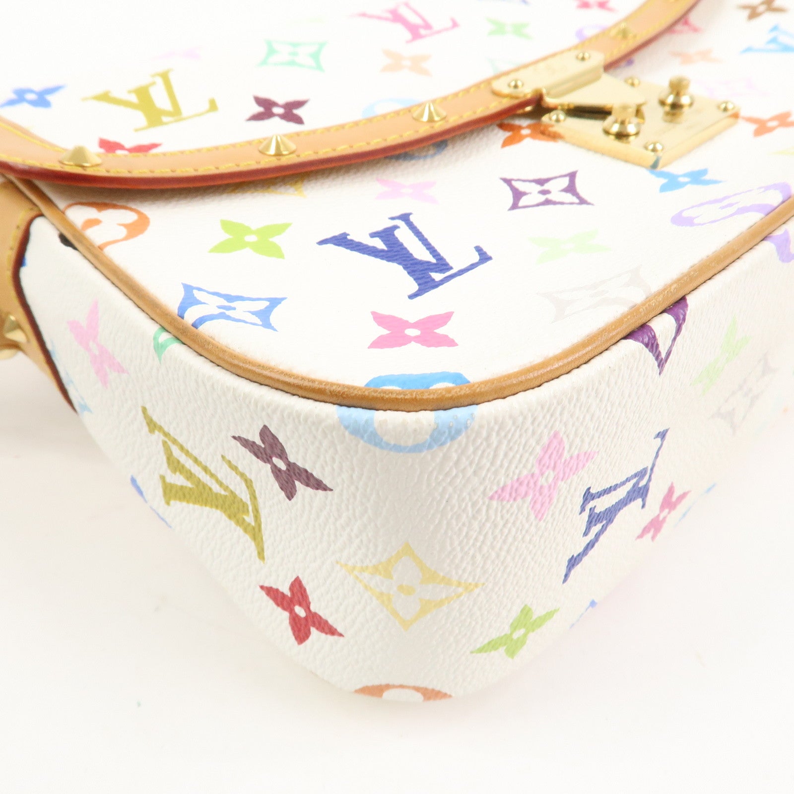 Louis Vuitton Monogram Multicolor Sologne Shoulder Bag Blanc M92661