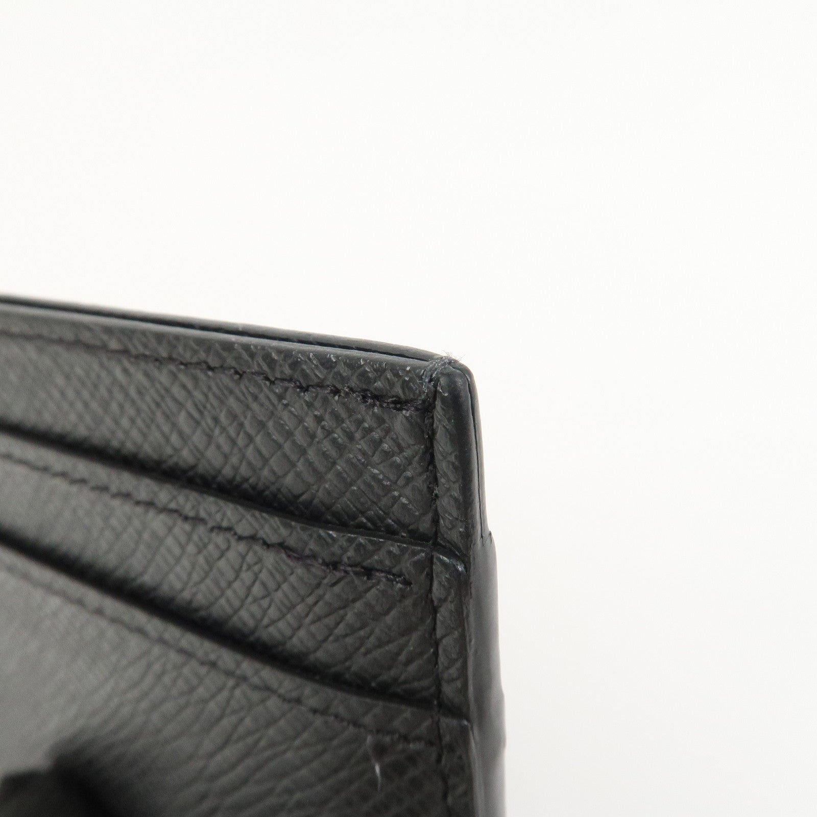 Louis Vuitton Taiga Porte Cartes Double Card Case Ardoise M32730