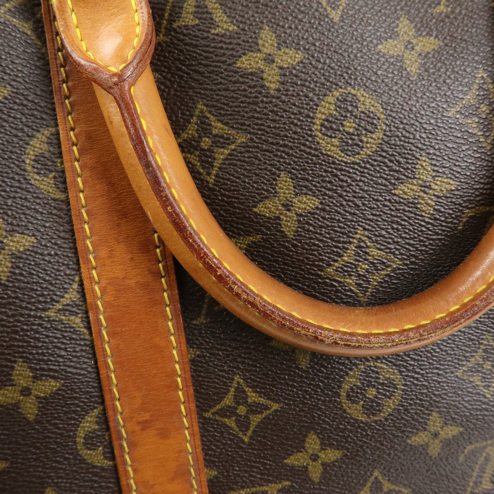 Louis Vuitton Monogram Keep All Bandouliere 50 Boston Bag M41416