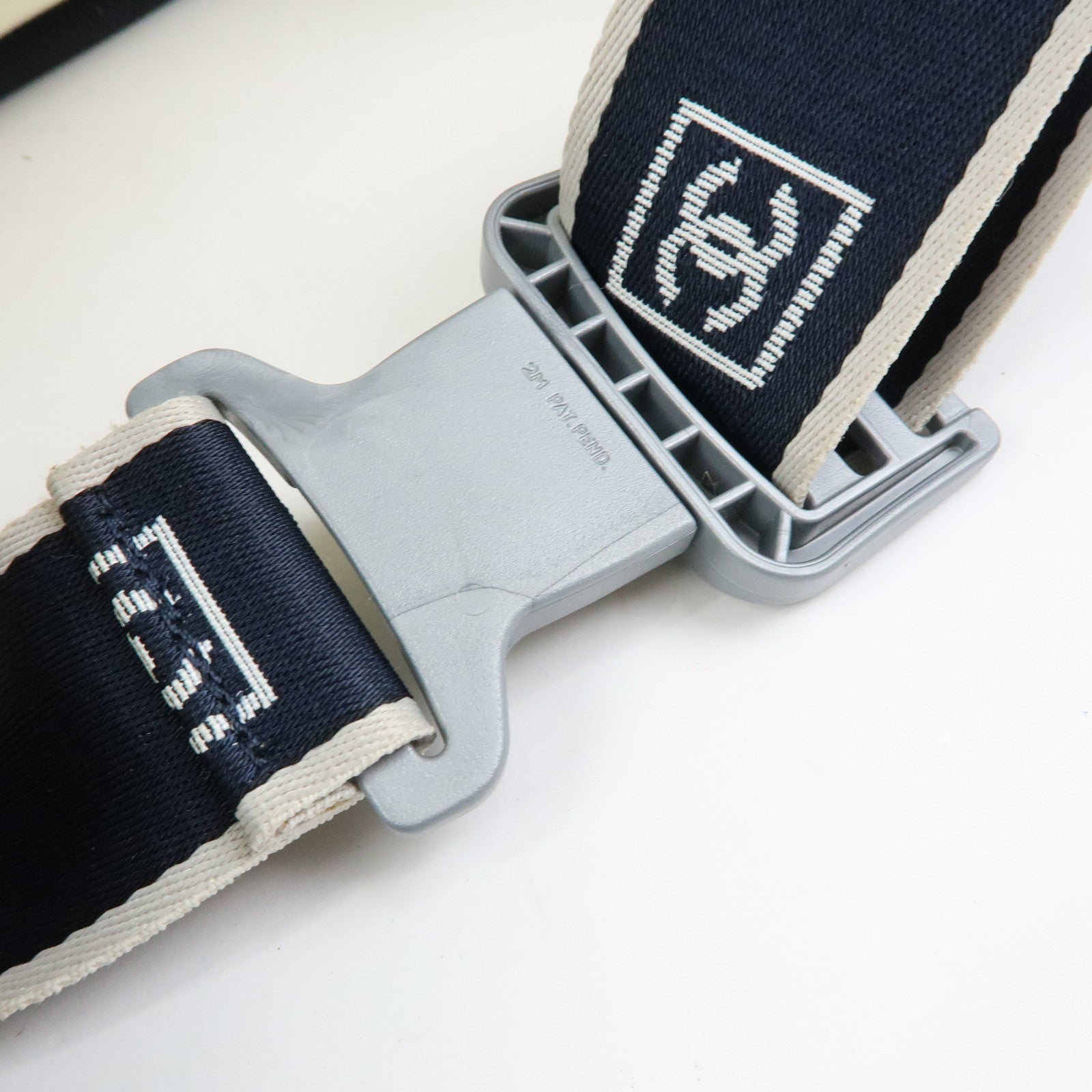 CHANEL Sportline Nylon 2Way Bag Hand Bag Navy Ivory A27892