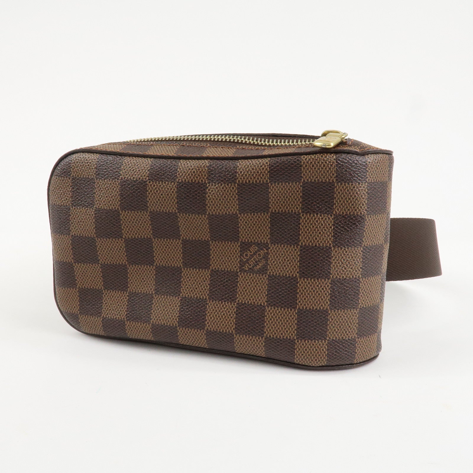 Louis Vuitton Damier Ebene Geronimos Crossbody Bag Waist Bag N51994 Used