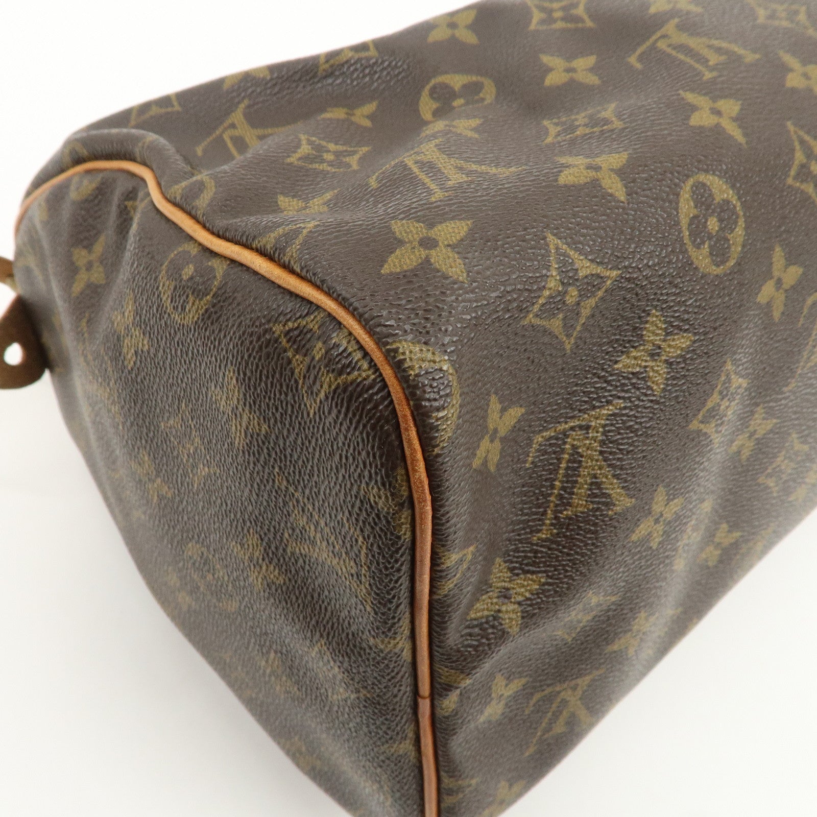 Louis Vuitton Monogram Speedy 30 Boston Bag Hand Bag Brown M41526