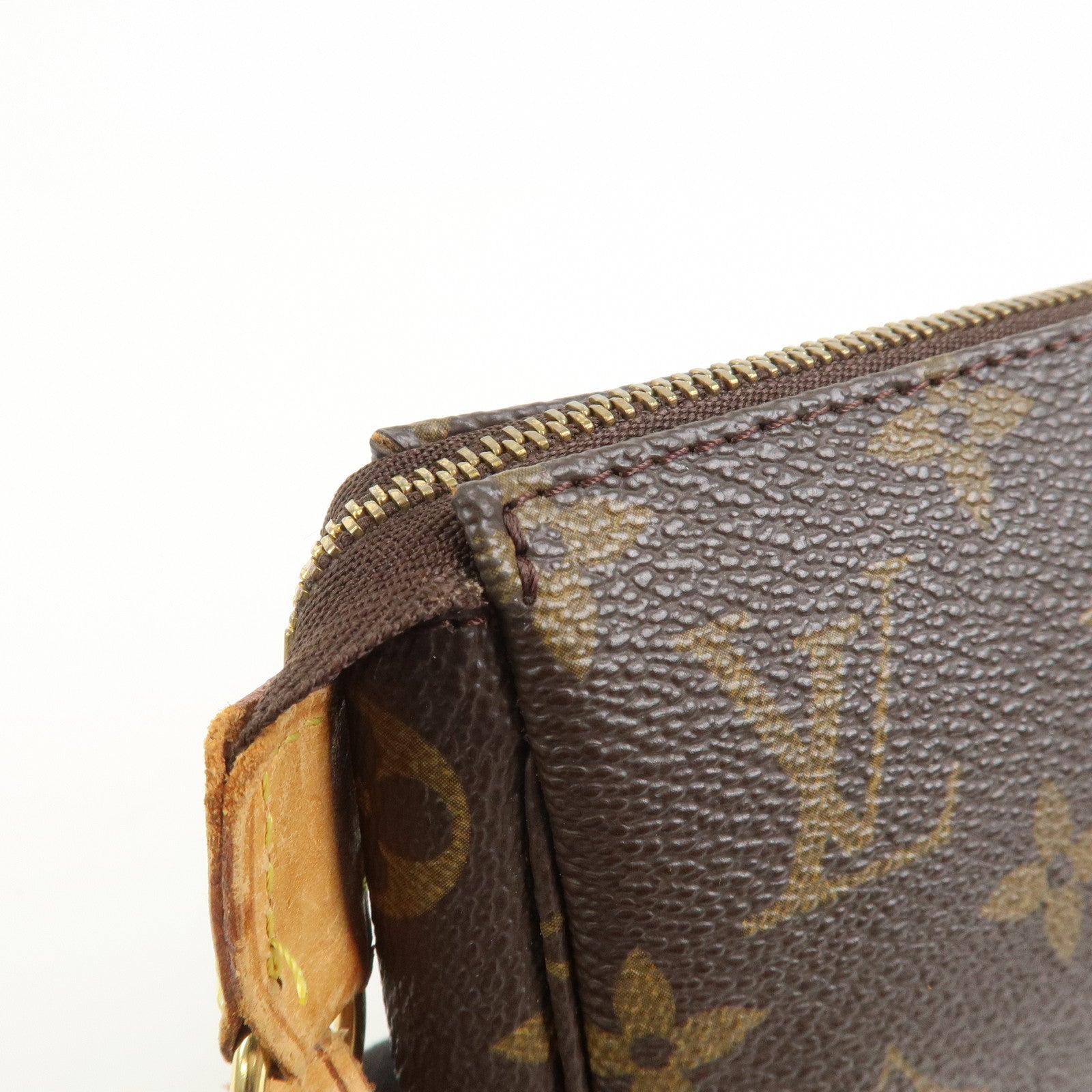 Louis Vuitton Monogram Pochette Accessoires Pouch Hand Bag M51980