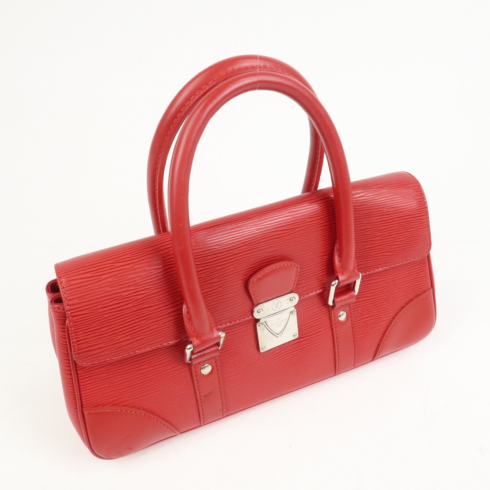 Louis Vuitton Epi Leather Segur PM Hand Bag Shoulder Bag M5882E