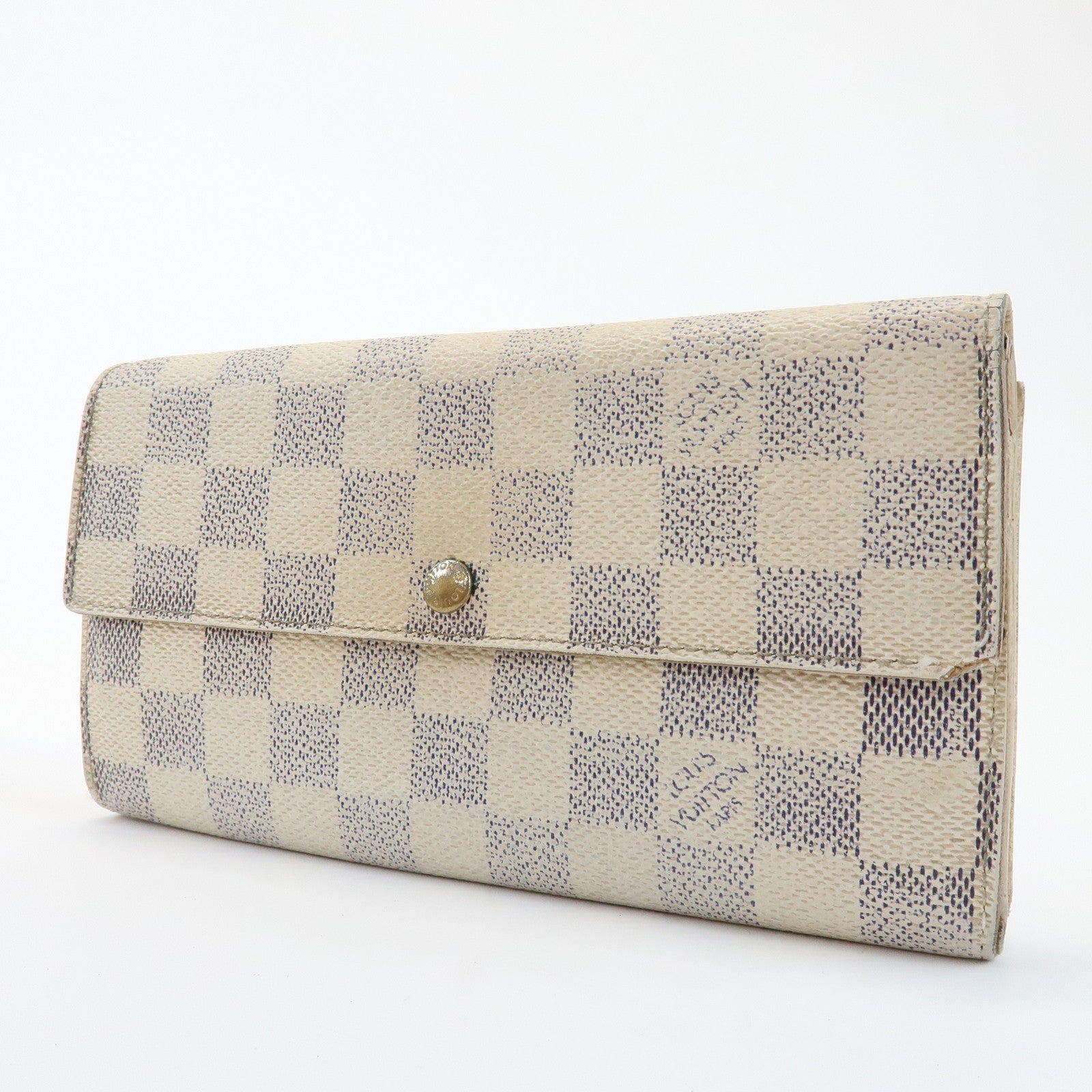 Louis Vuitton Damier Azur Set Of 3 Wallet M61652/N61735/N60019