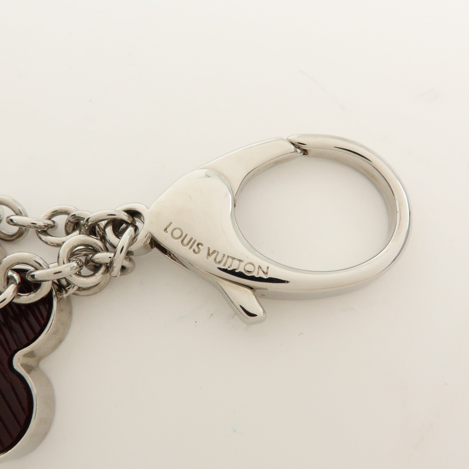 Louis Vuitton Bijou Sac Fleur Metal Bag Charm Key Holder M66368