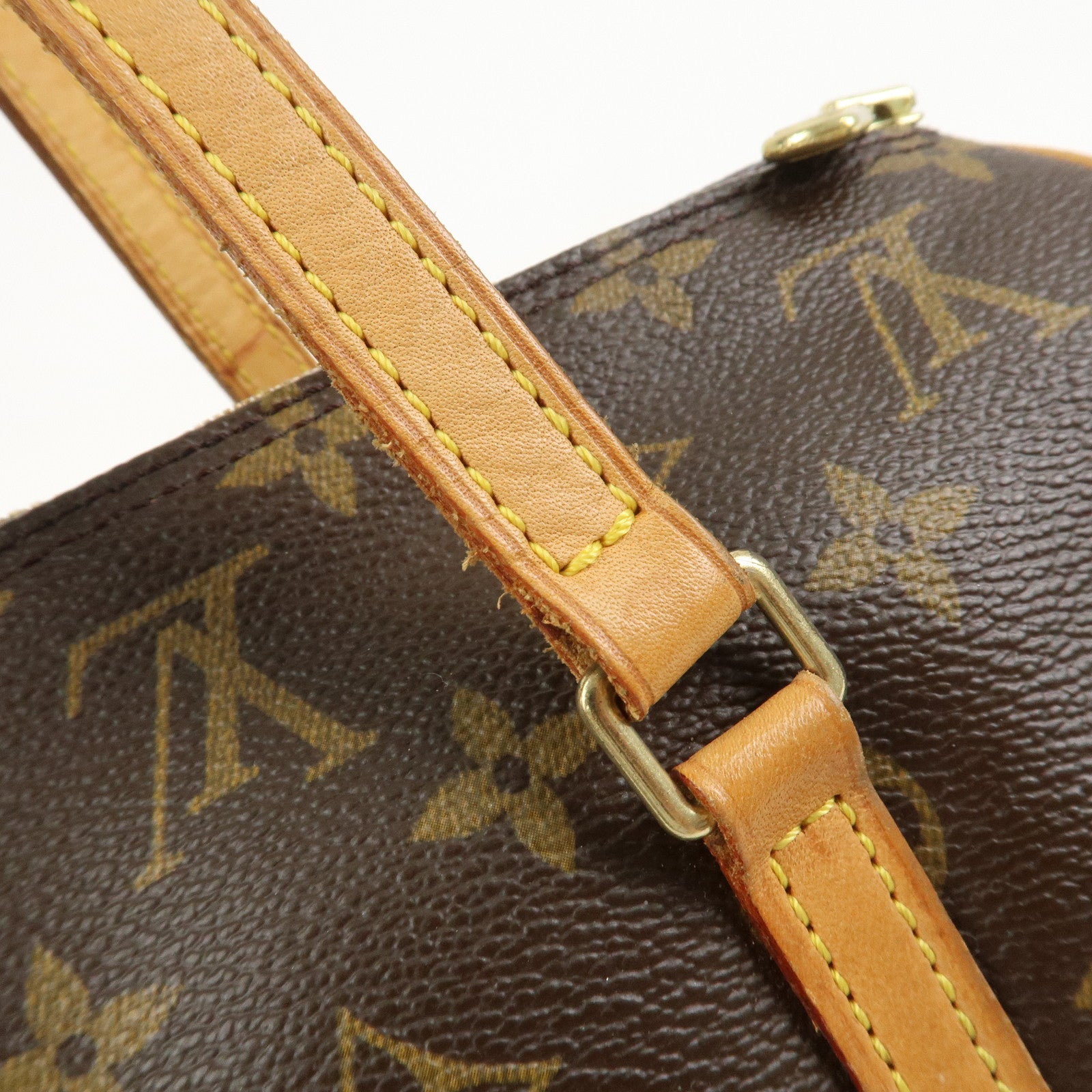 Louis Vuitton Monogram Papillon 30 Hand Bag New Style Brown M51385