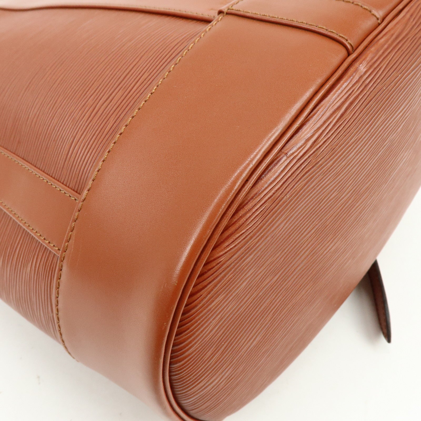 Louis Vuitton Epi Randonnee PM Shoulder Bag Kenya Brown M52353