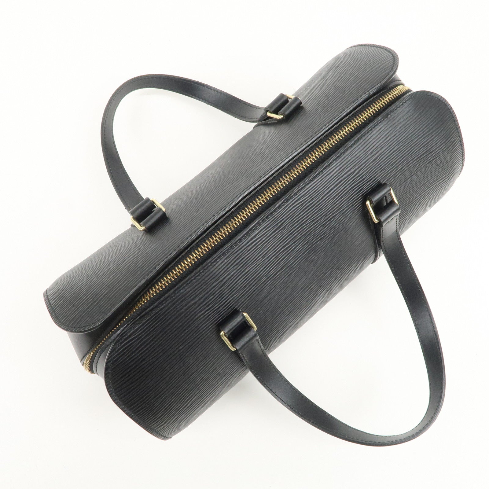 Louis Vuitton Epi Soufflot Shoulder Bag Hand Bag Noir M52222