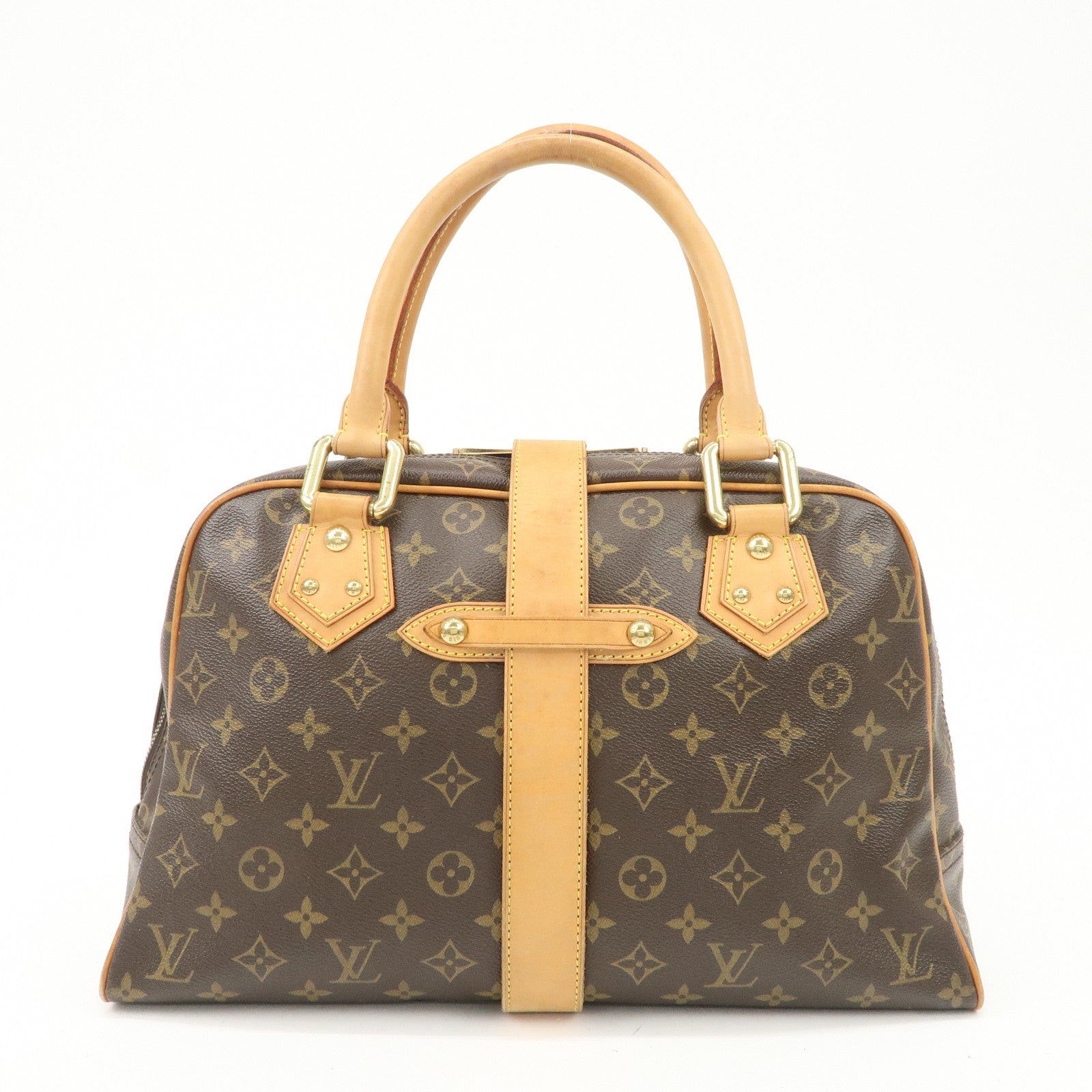 Louis Vuitton Monogram Manhattan GM Hand Bag M40025 Used