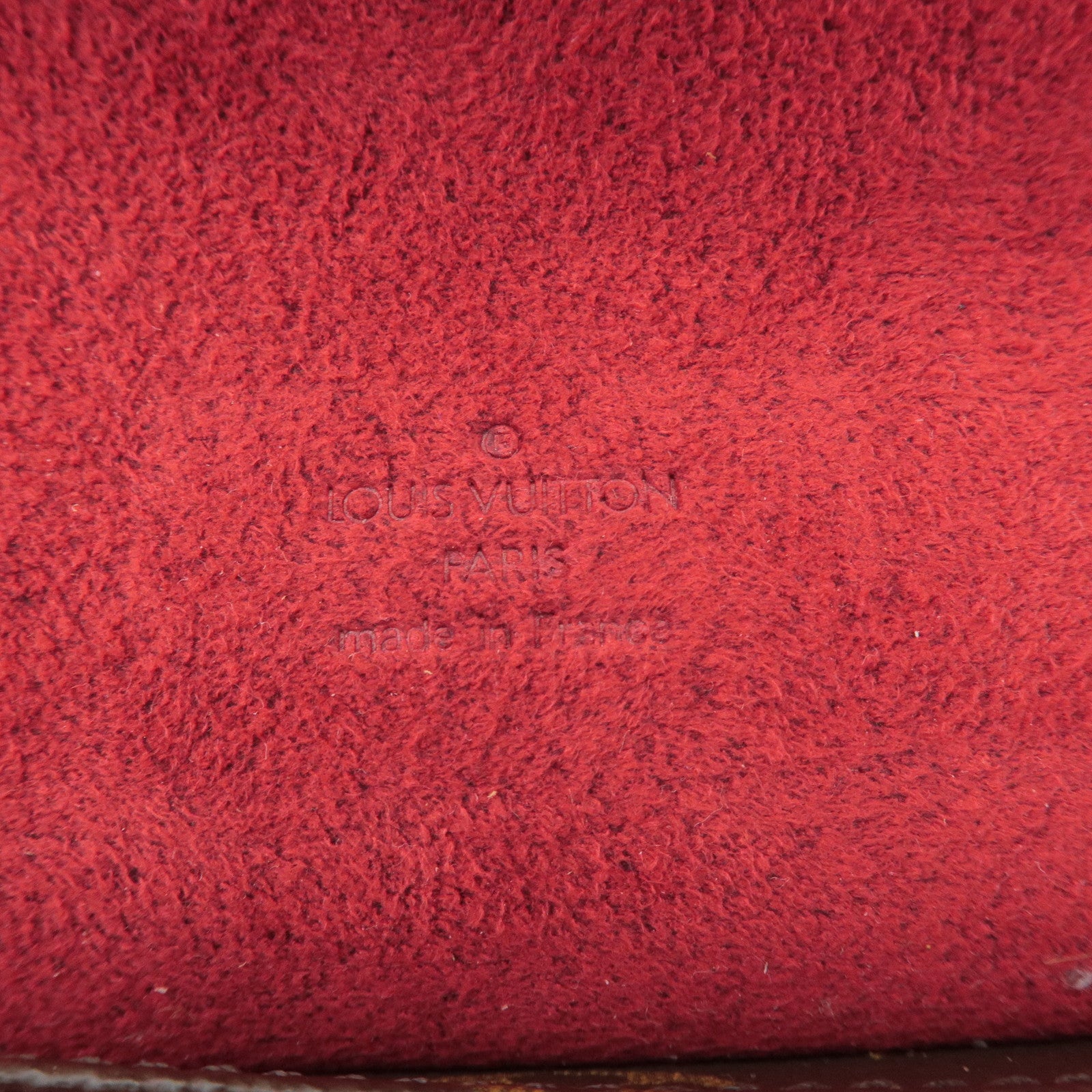 Louis Vuitton Monogram Sonatine Hand Bag Brown M51902