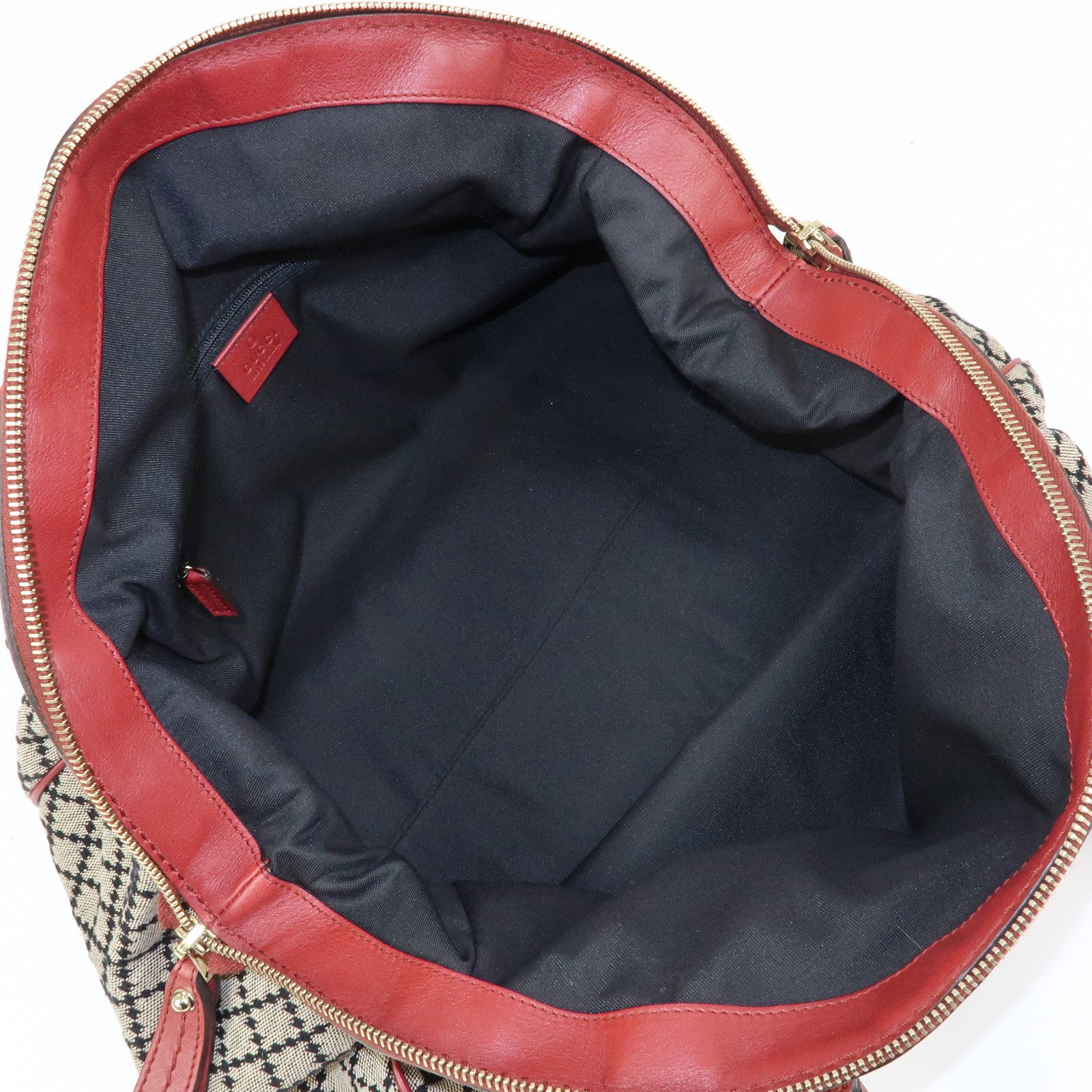 GUCCI Diamante Sukey Canvas Leather 2WAY Hand Shoulder Bag 223974