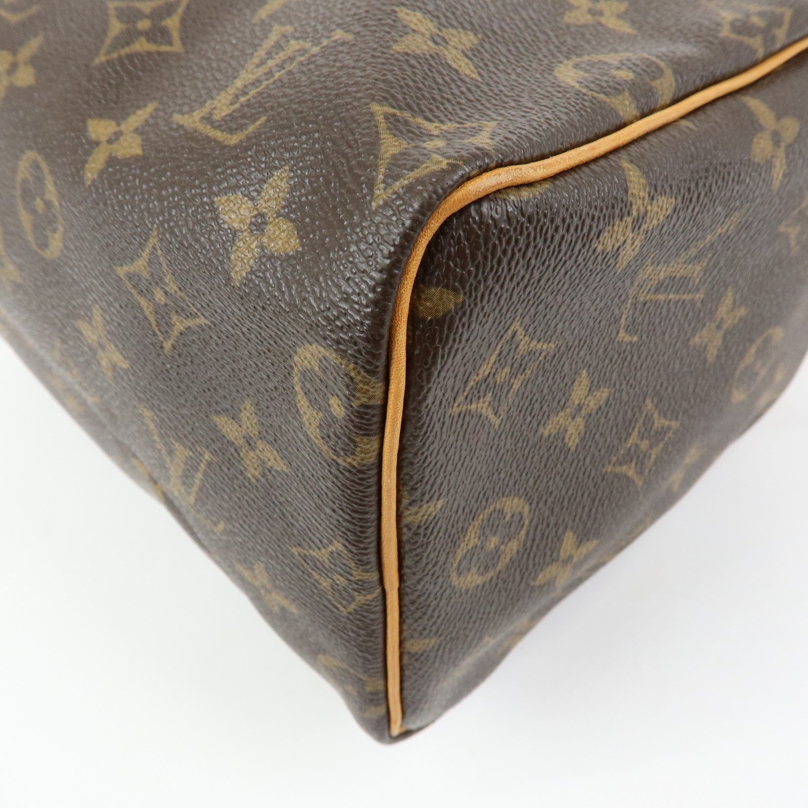 Louis Vuitton Monogram Speedy 25 Boston Bag Hand Bag Brown M41528