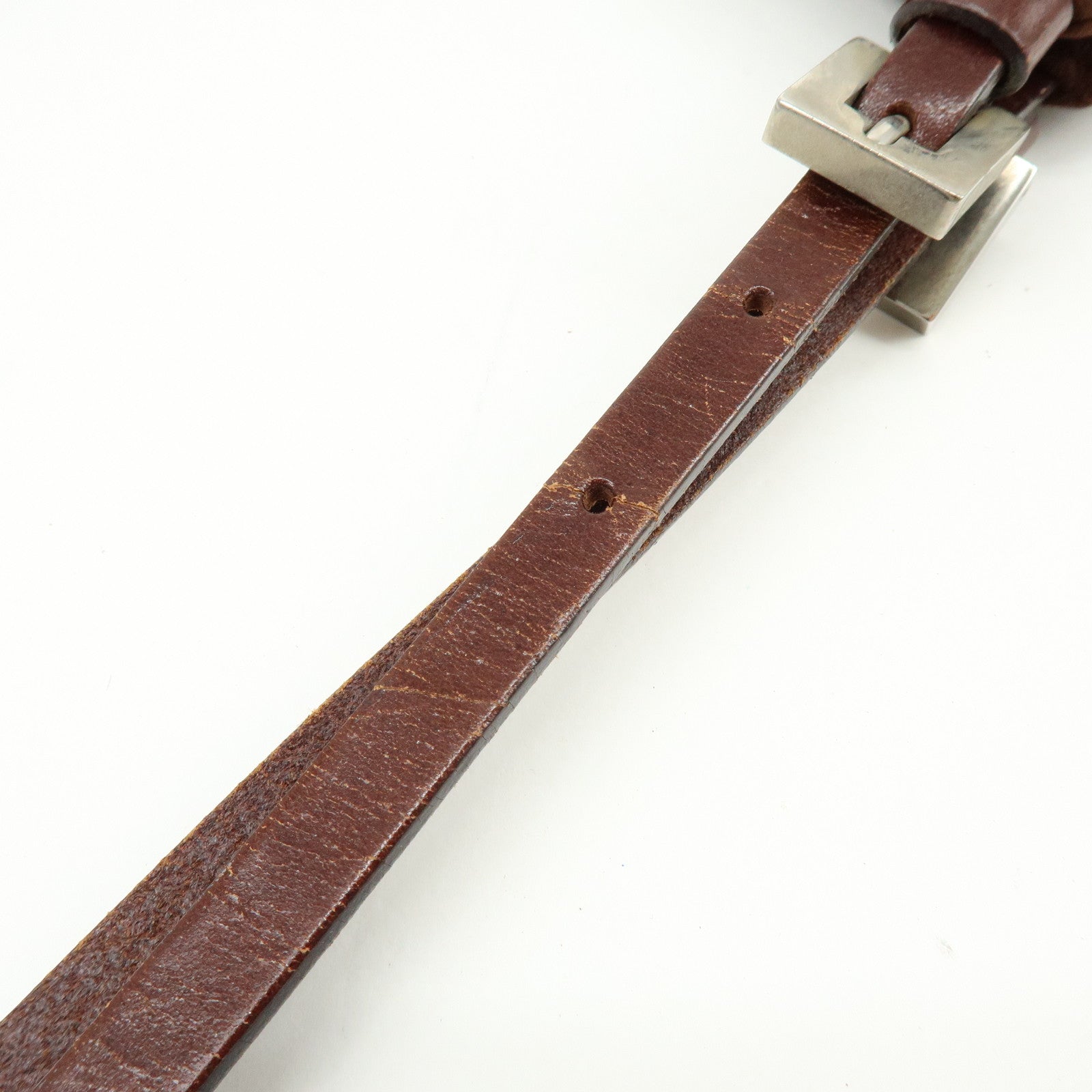 FENDI Suede Tote Bag Hand Bag Shoulder Bag Brown 26690