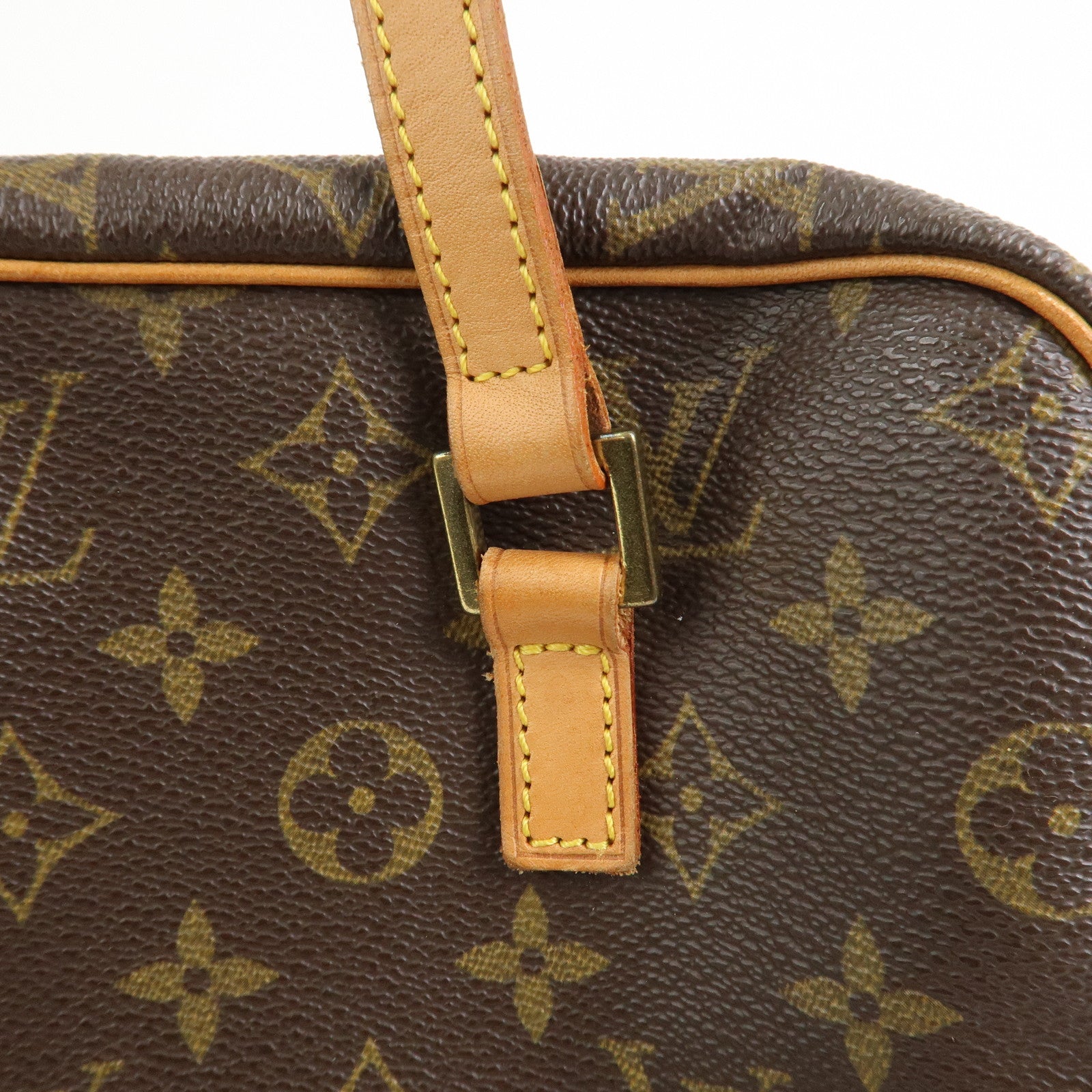 Louis Vuitton Monogram Cite MM Shoulder Bag Hand Bag Brown M51182