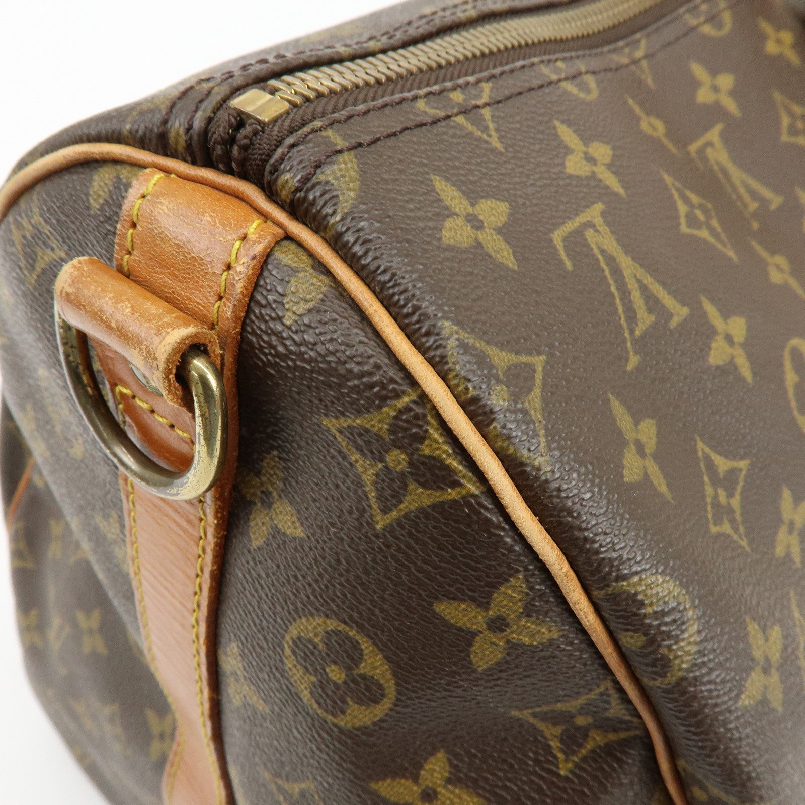 Louis Vuitton Monogram Keep All Bandouliere 55 Boston Bag M41414