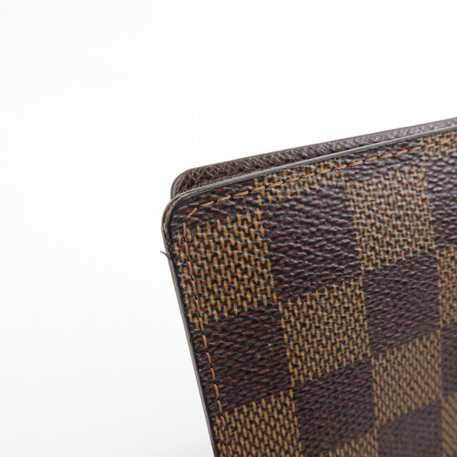 Louis Vuitton Damier Agenda PM Planner Cover Brown R20700