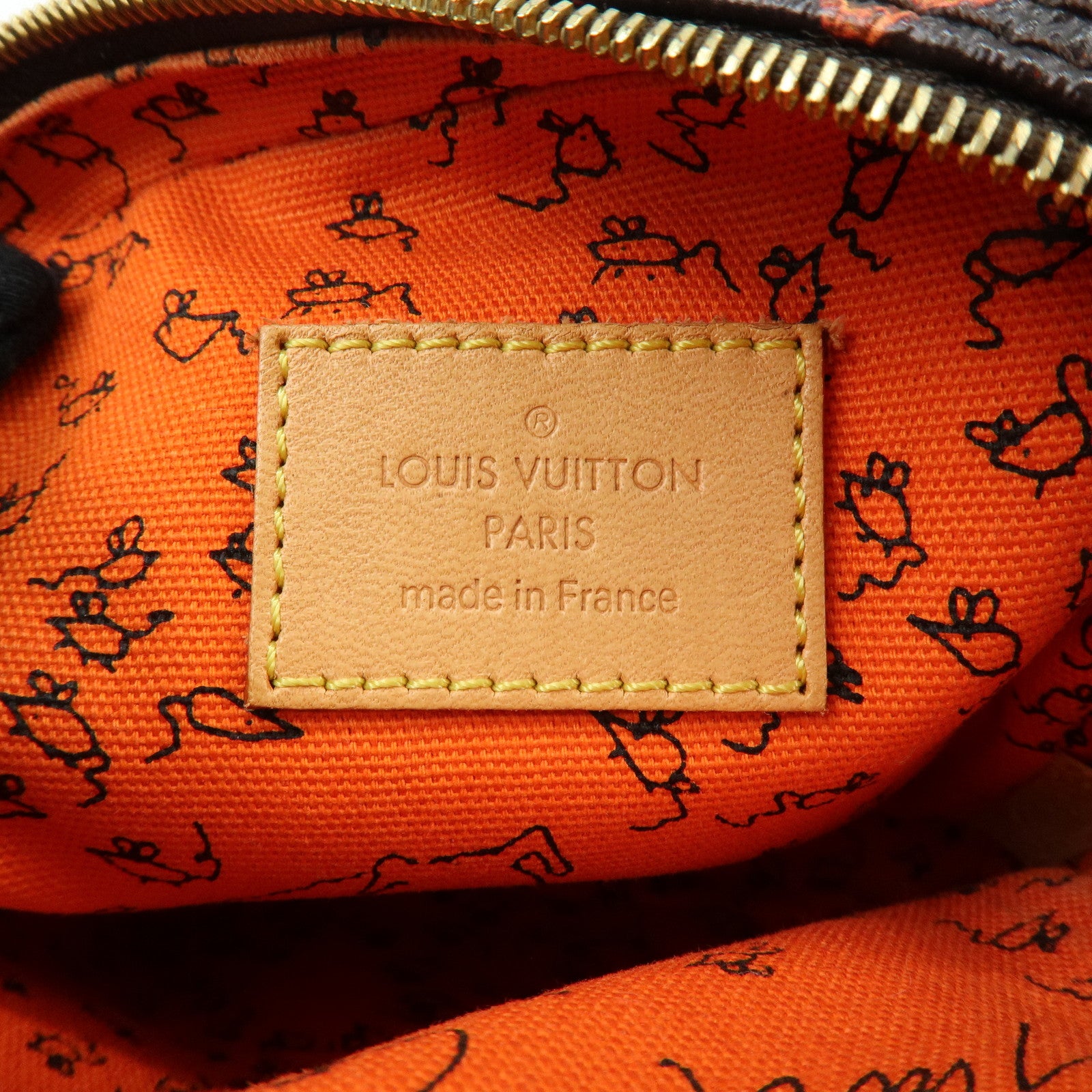 Louis Vuitton Catogram Paname Shoulder Bag Crossbody Brown M44399