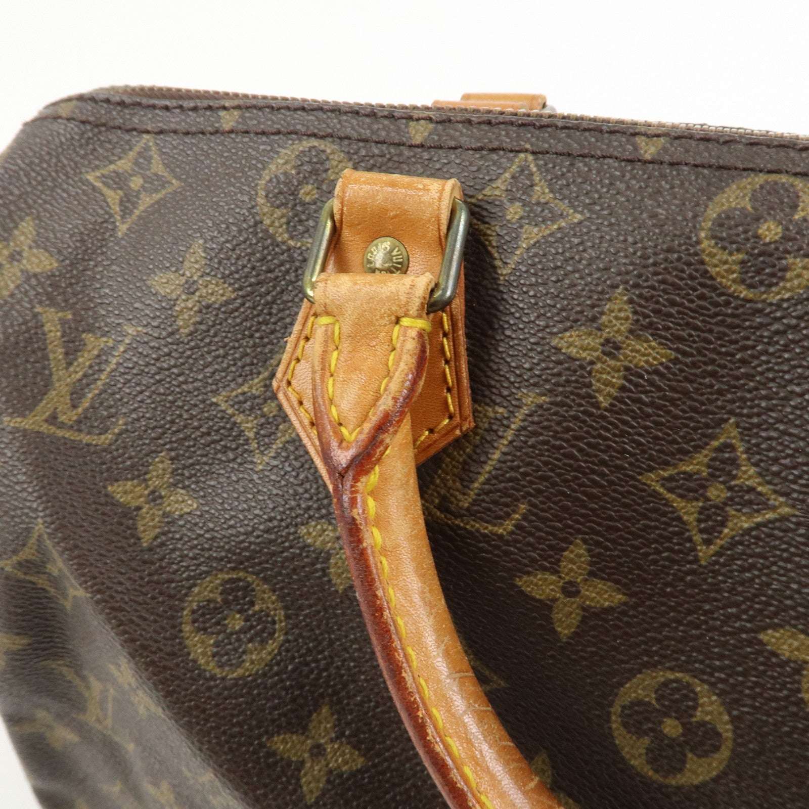 Louis Vuitton Monogram Speedy 30 Boston Bag Hand Bag Brown M41526