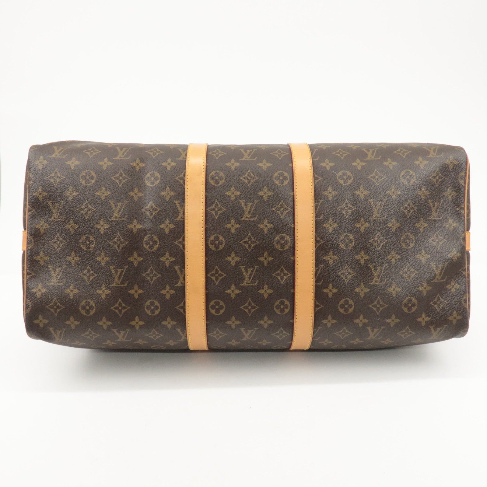 Louis Vuitton Monogram Keep All Bandouliere 55 Boston Bag M41414 Used