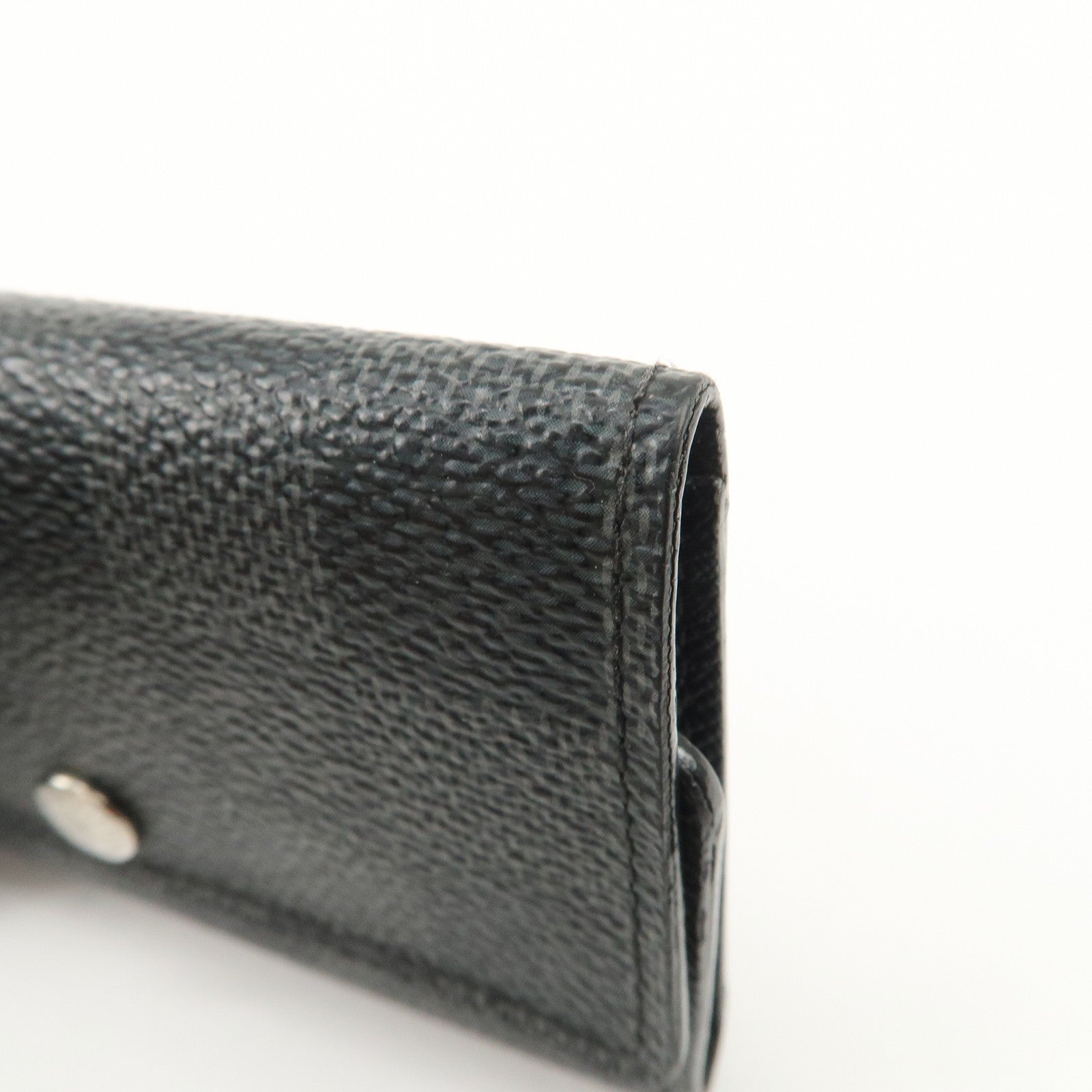 Louis Vuitton Damier Graphite Multicle 6 Key Case Gray Black N62662