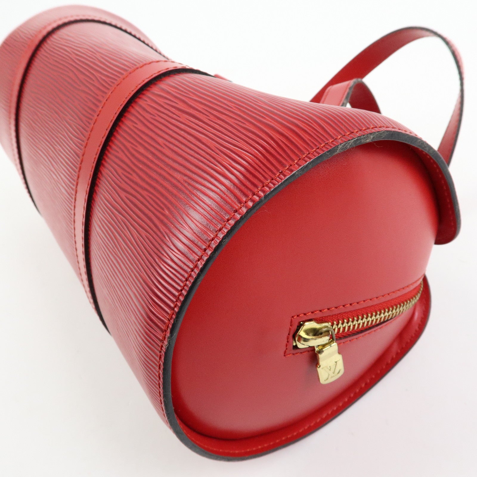 Louis Vuitton Epi Soufflot Hand Bag Castillian Red M52227