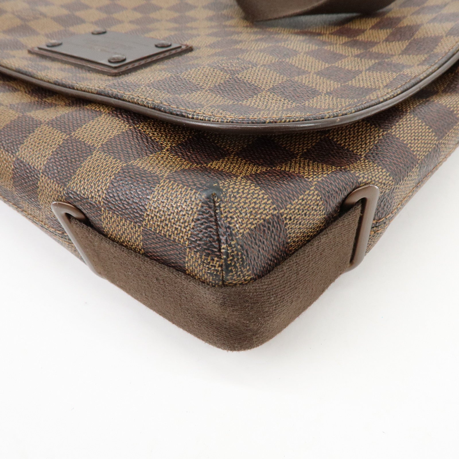 Louis Vuitton Damier Ebene Brooklyn Messenger Bag Brown N51211