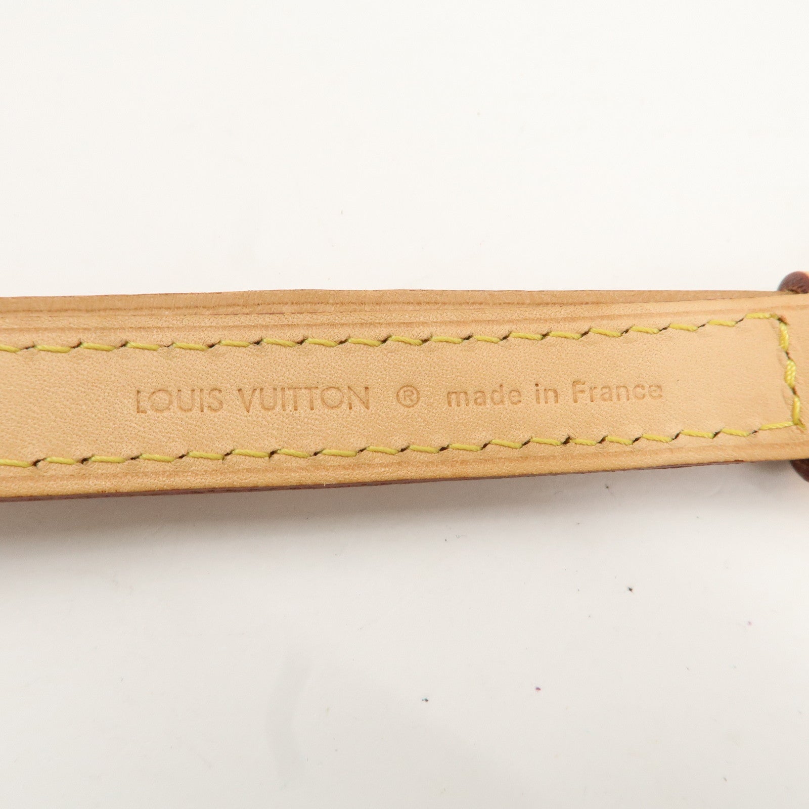 Louis Vuitton Nume Leather Adjustable Shoulder Strap 120cm J52312 Used