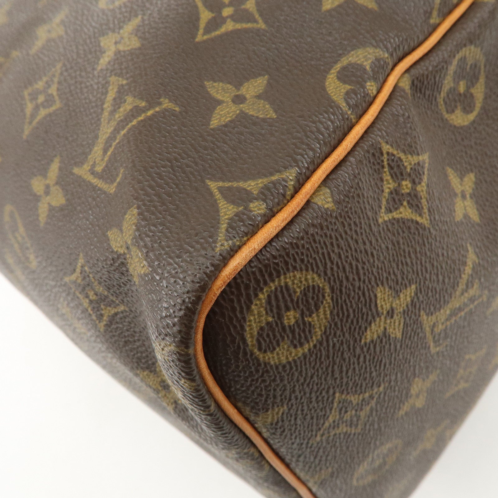 Louis Vuitton Monogram Speedy 40 Hand Bag Boston Bag M41522 Used
