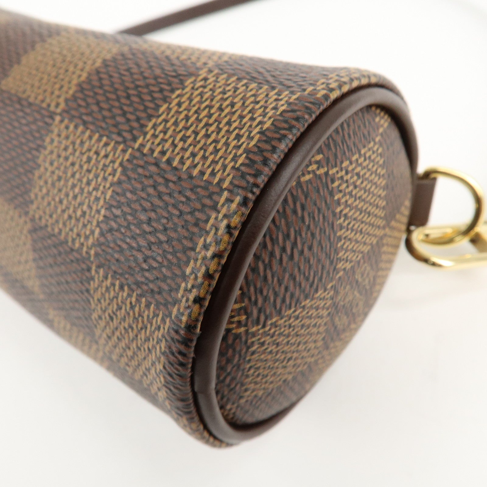 Louis Vuitton Damier Pouch for Papillon Bag Mini Bag Brown Used
