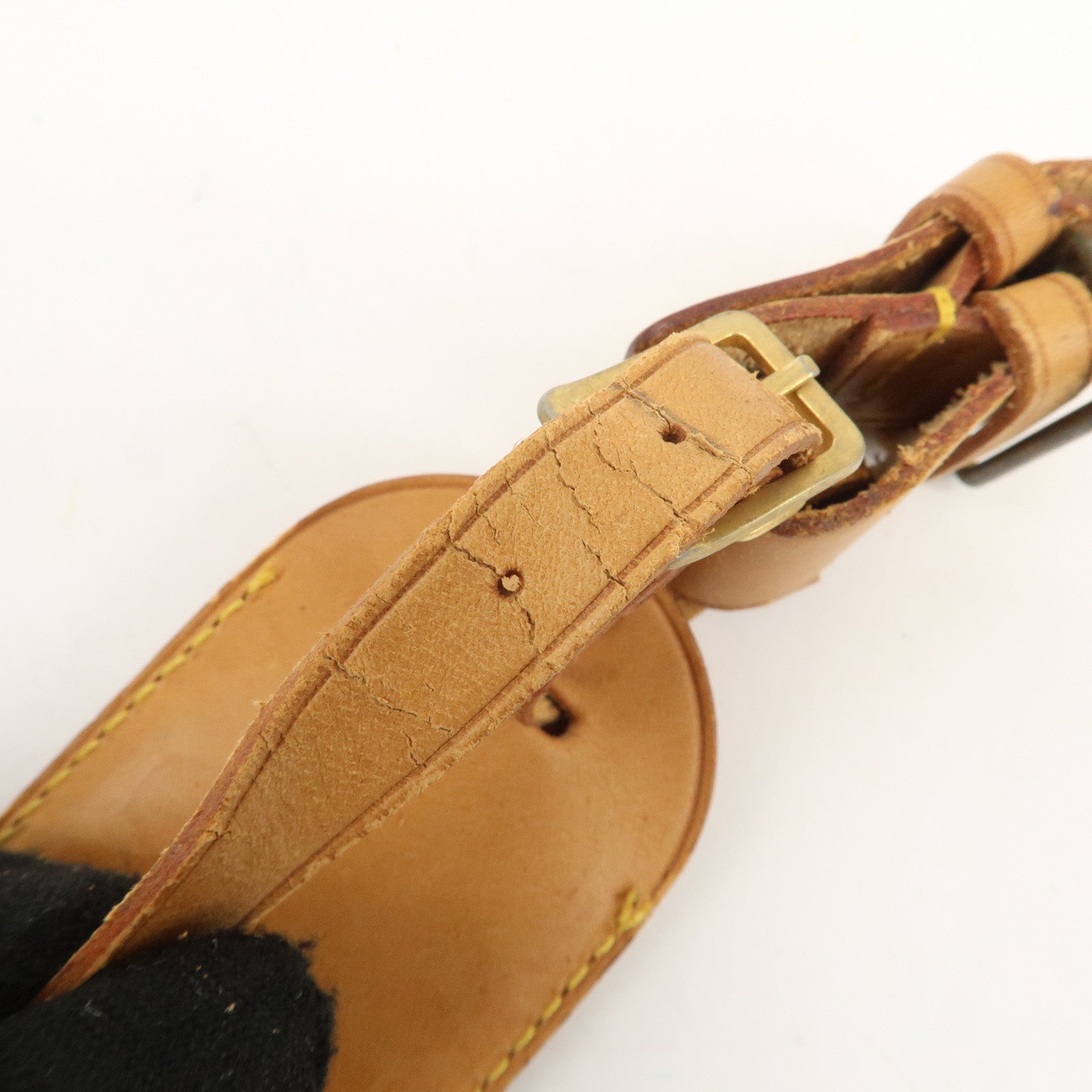 Louis Vuitton Set of 20 Leather Name Tag & Poignet Natural Used