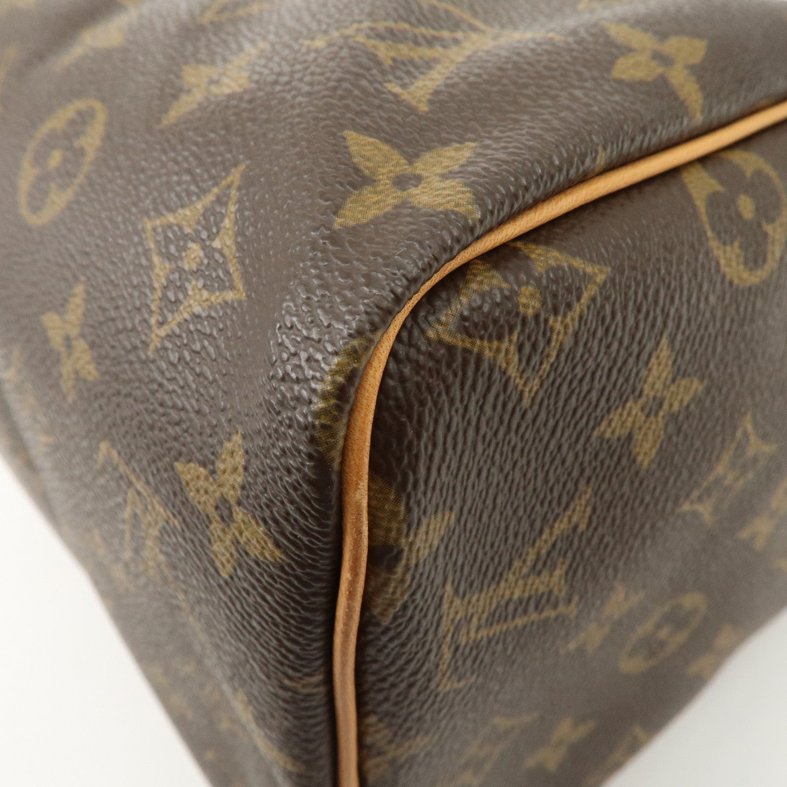 Louis Vuitton Monogram Speedy 30 Hand Bag Boston Bag M41108 Used