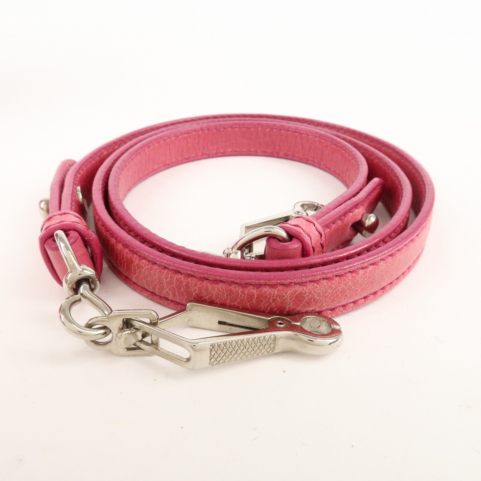 MIU MIU Leather 2Way Bag Hand Bag Ribbon Alamoana2011 09/60 Used