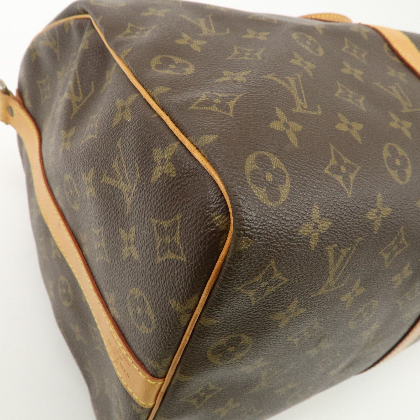 Louis Vuitton Monogram Keep All Bandouliere 50 Boston Bag M41416 Used