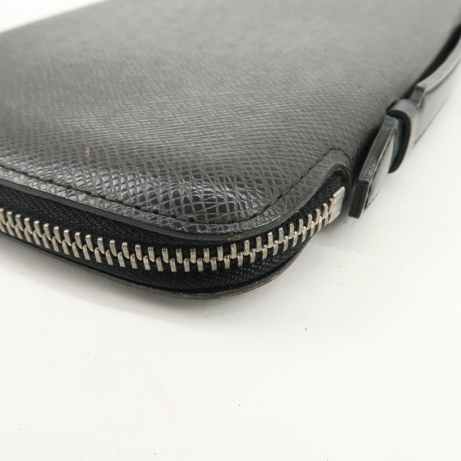 Louis Vuitton Taiga Organizer Atoll Long Wallet Ardoise M30652 Used