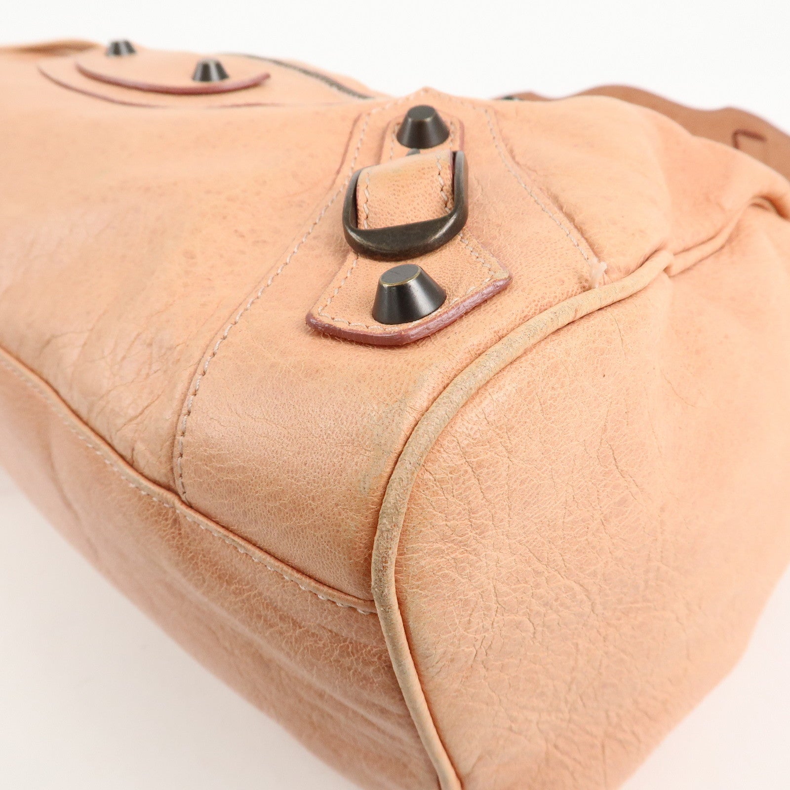 BALENCIAGA The Twiggy Leather 2way Bag Shoulder Bag 128523 Used